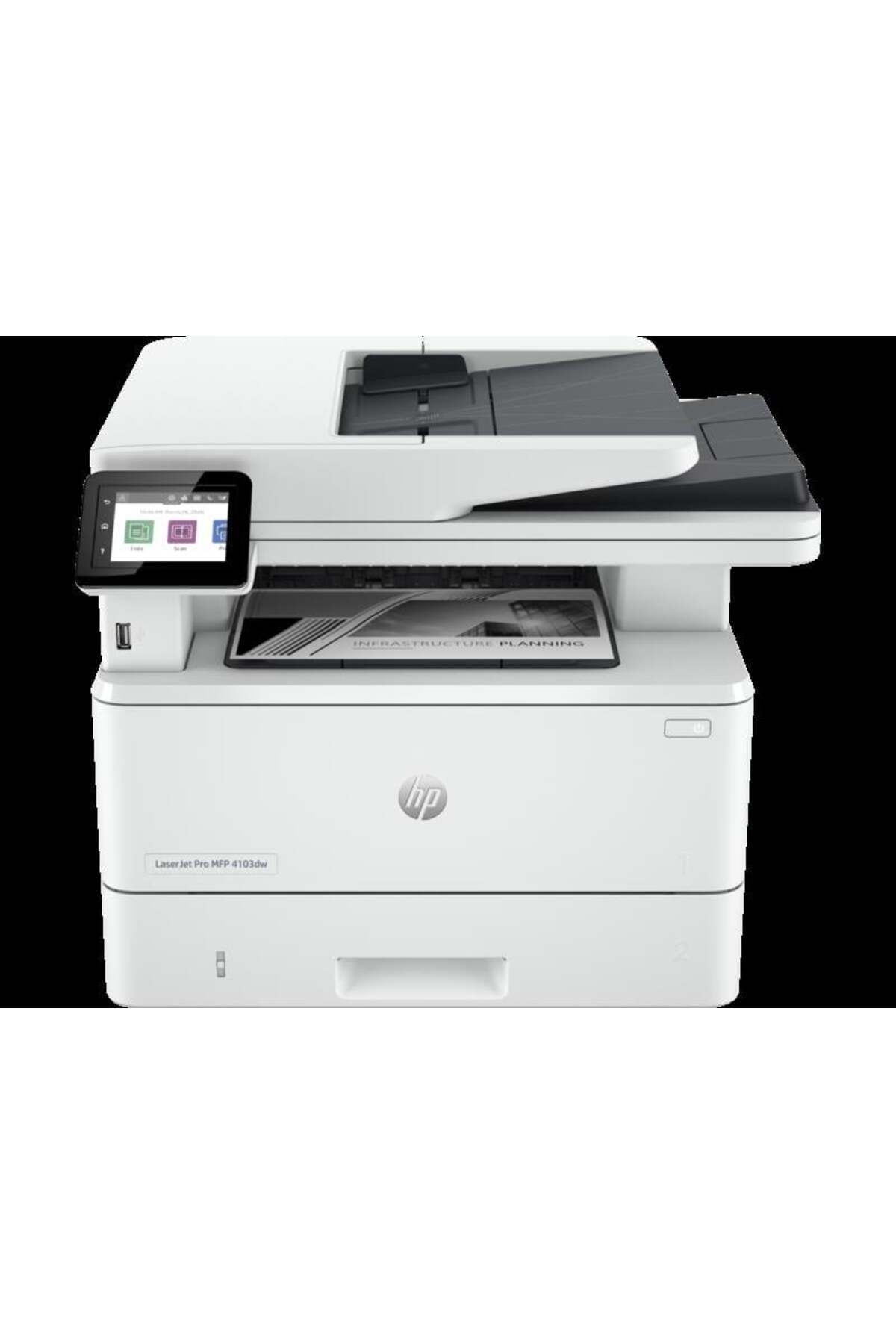 HP 2z627a 4103dw Lazer Yazıcı A4