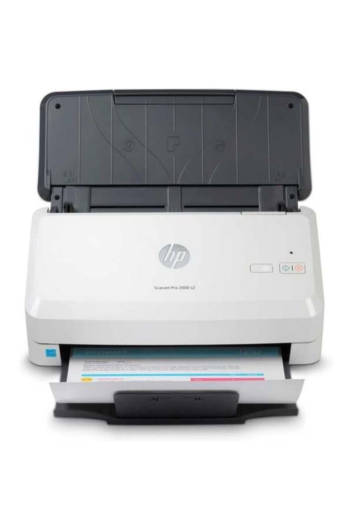 HP A4 Scanjet 2000 S2 6fw06a 35ppm Sayfa Beslemeli Döküman Tarayıcı