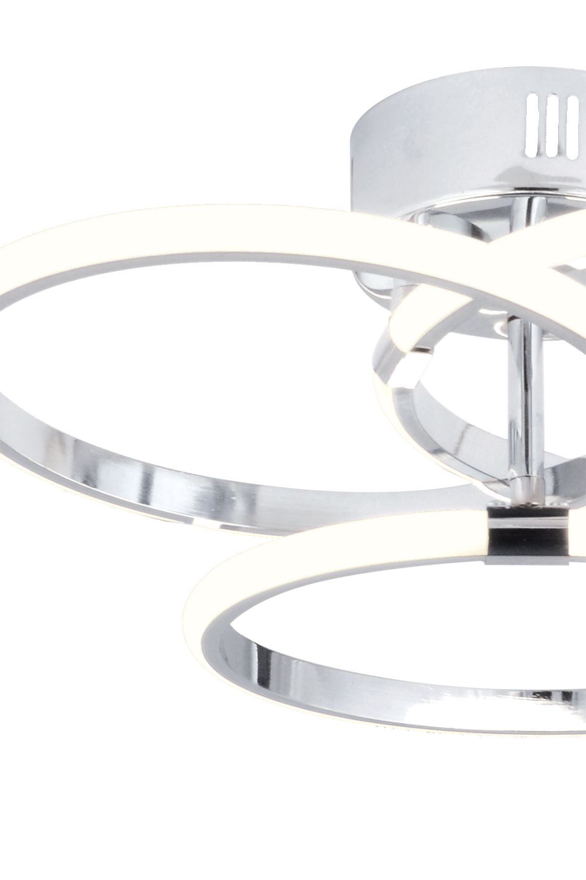 Pl 07 3 Model Krom 3 Renkli Salon Ve Oturma Odası Için Ideal Alüminyum Avize, 40x15 - 3