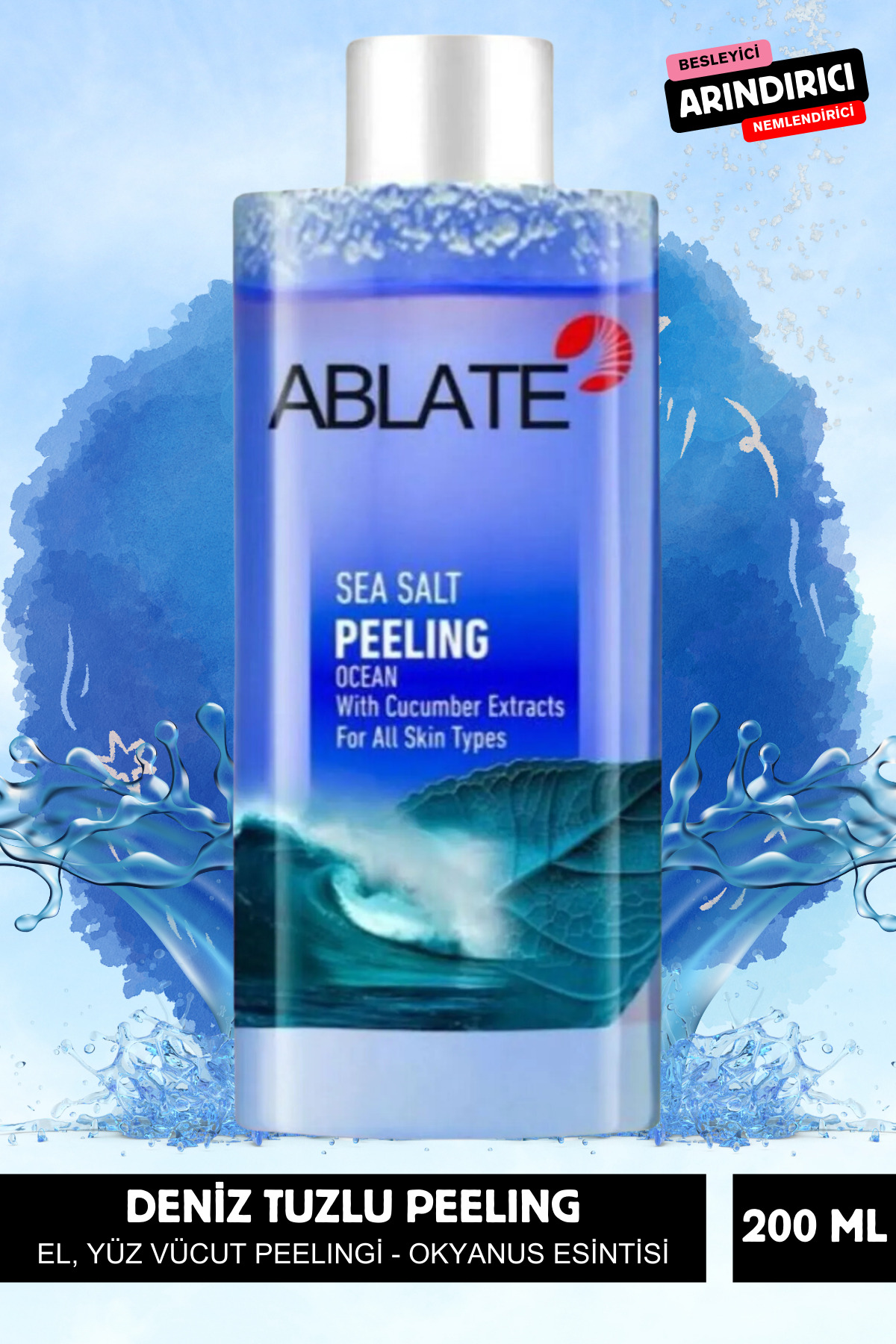 Okyanus Esintisi Aromalı Besleyici,batık Giderici Vücut Peeling 200 Ml. — P2 — تصویر 4 از 9