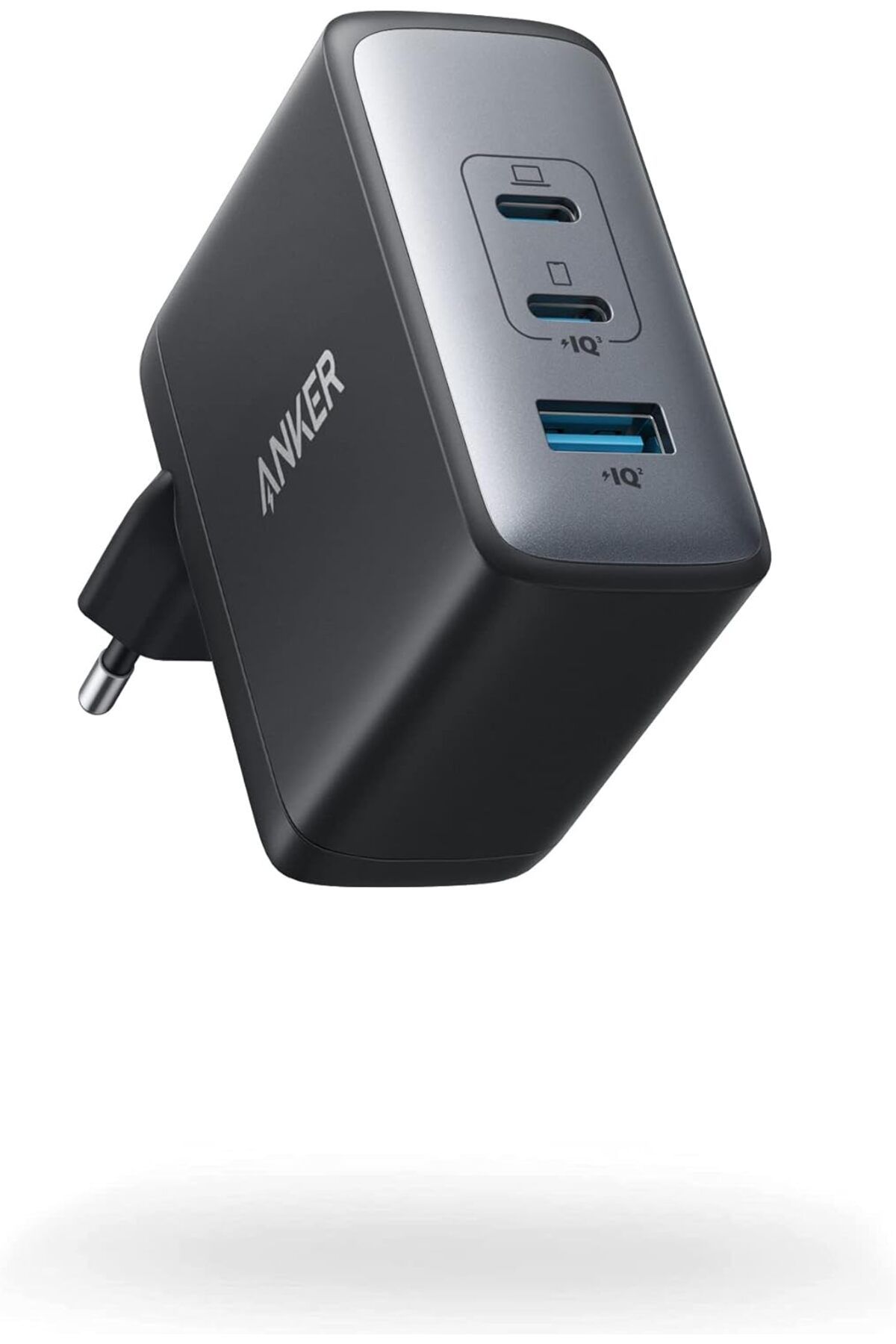 MCreative crashop 736 GaN Şarj Cihazı (Nano II 100W), 2 USB-C & 1 USB-A, CES 2022 Ödülü Sahibi, Tüm Ciha