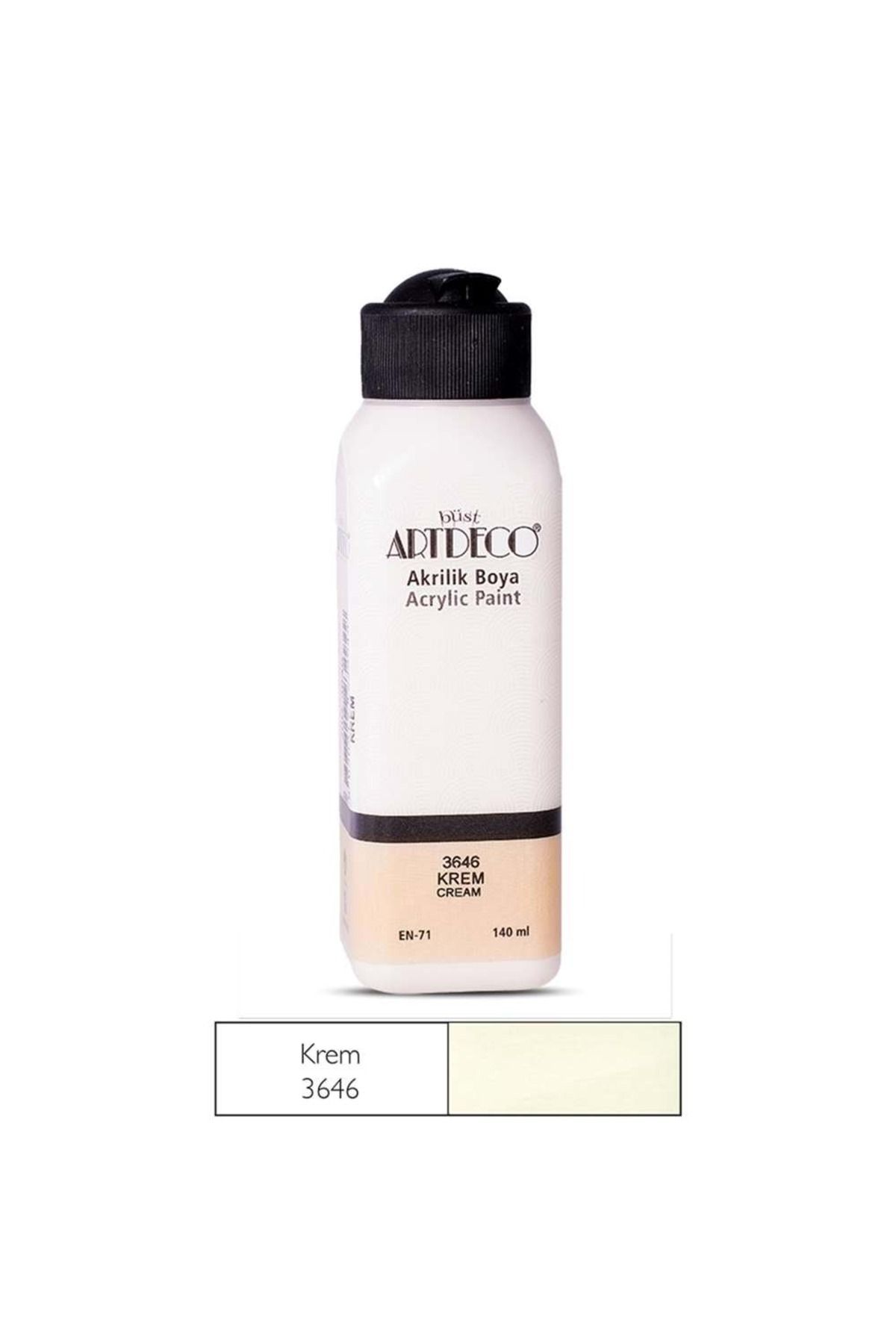 Artdeco Akrilik Boya Krem 140 ml 3646