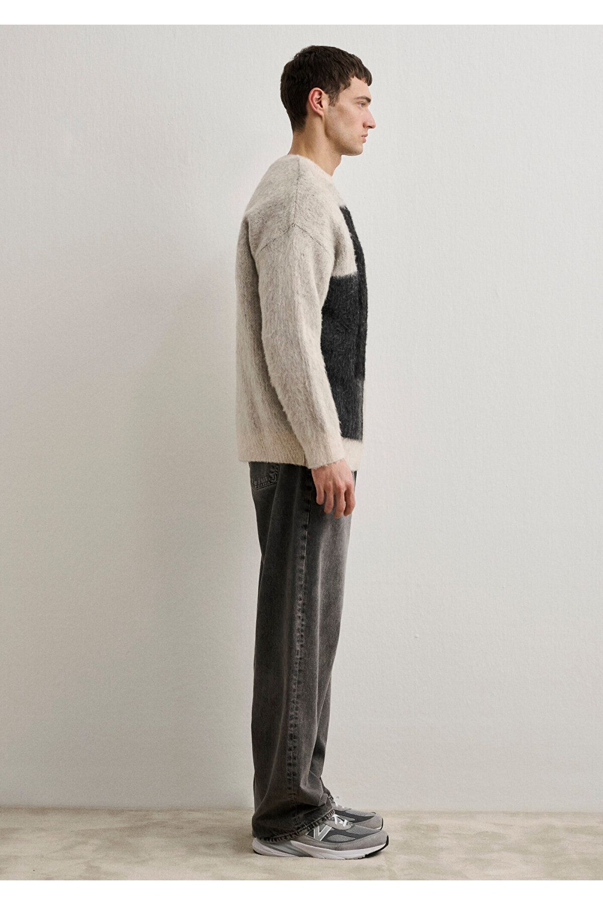 Mavi-Jacquard White Sweater Oversize / Wide Cut 0710234 -81202 7