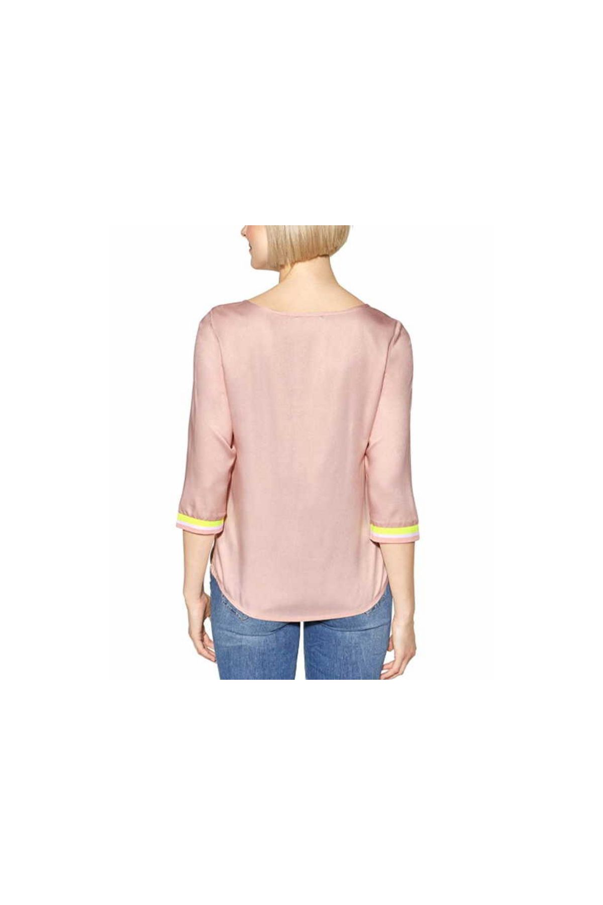CECILIE COPENHAGEN-Langarmbluse für Damen in unifarben 3