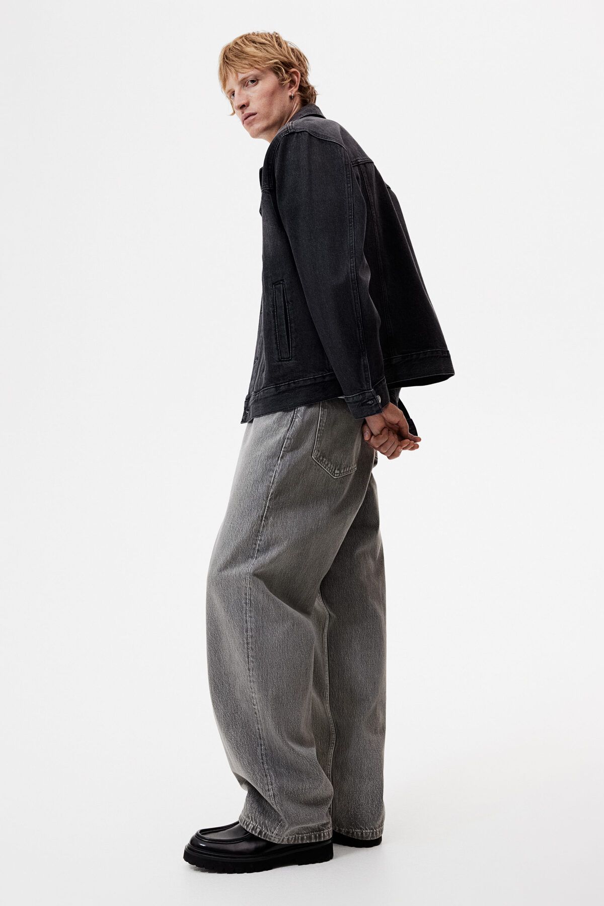 شلوار جین آبی مردانه اورجینال H M H&M