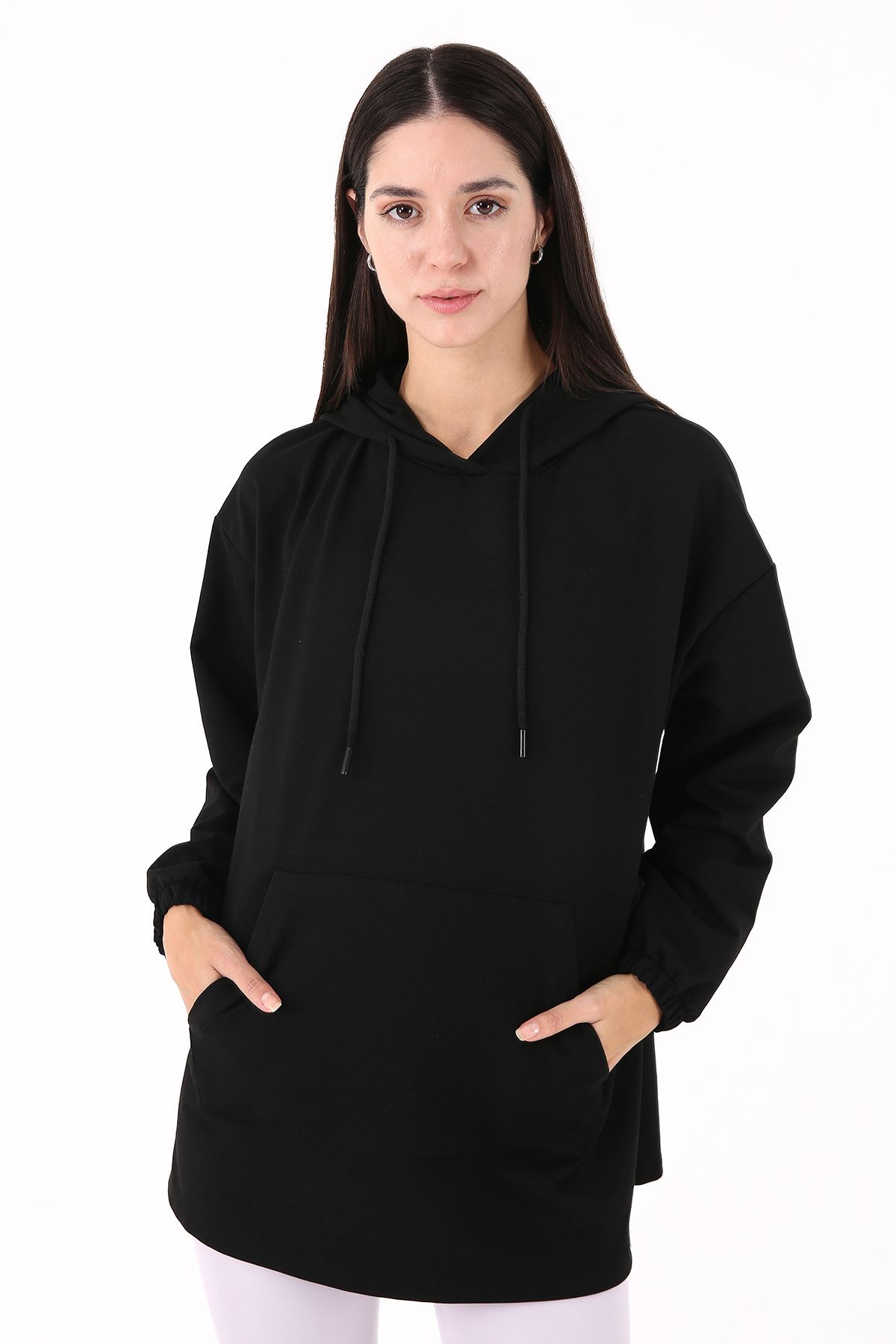 Scorp-Empress Black Women's Hooded Sweatshirt 2