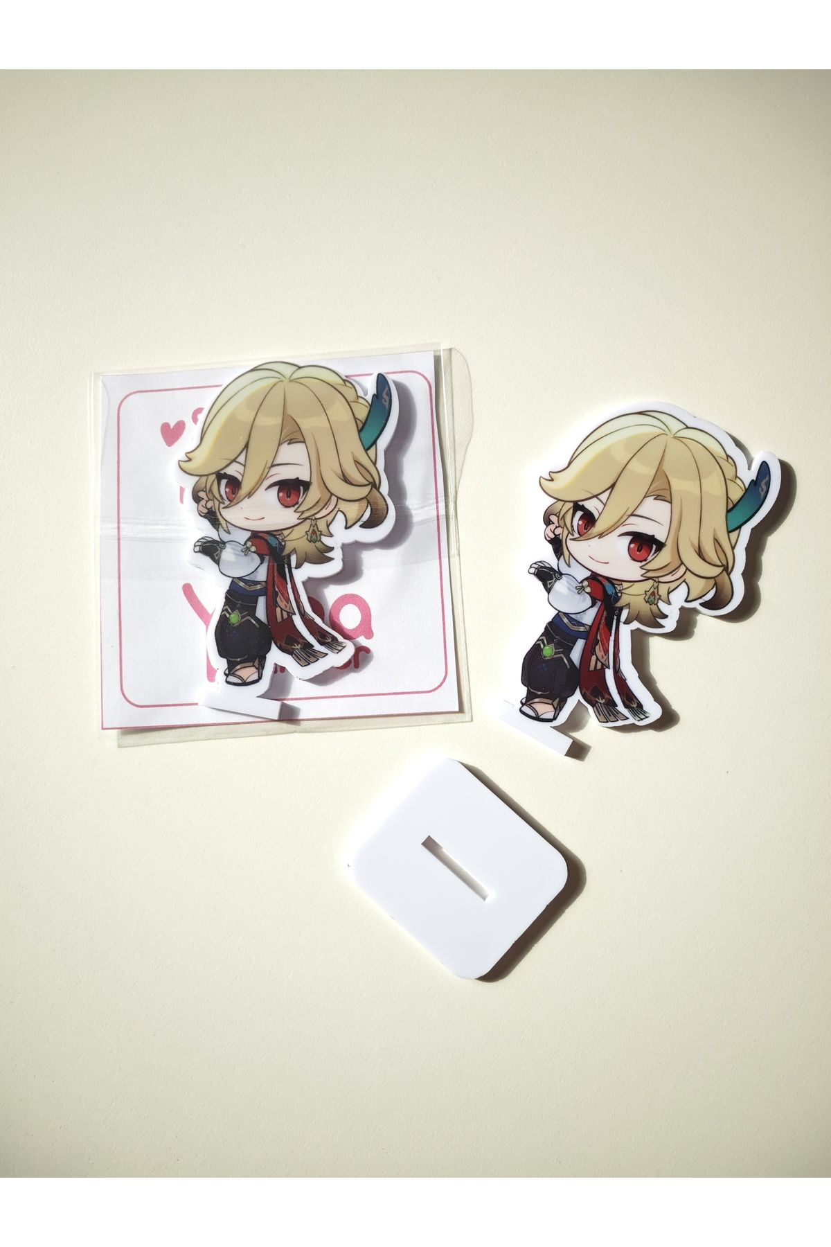 Yenaplanner-Genshin Kaveh Mini Character Figure Stand 1