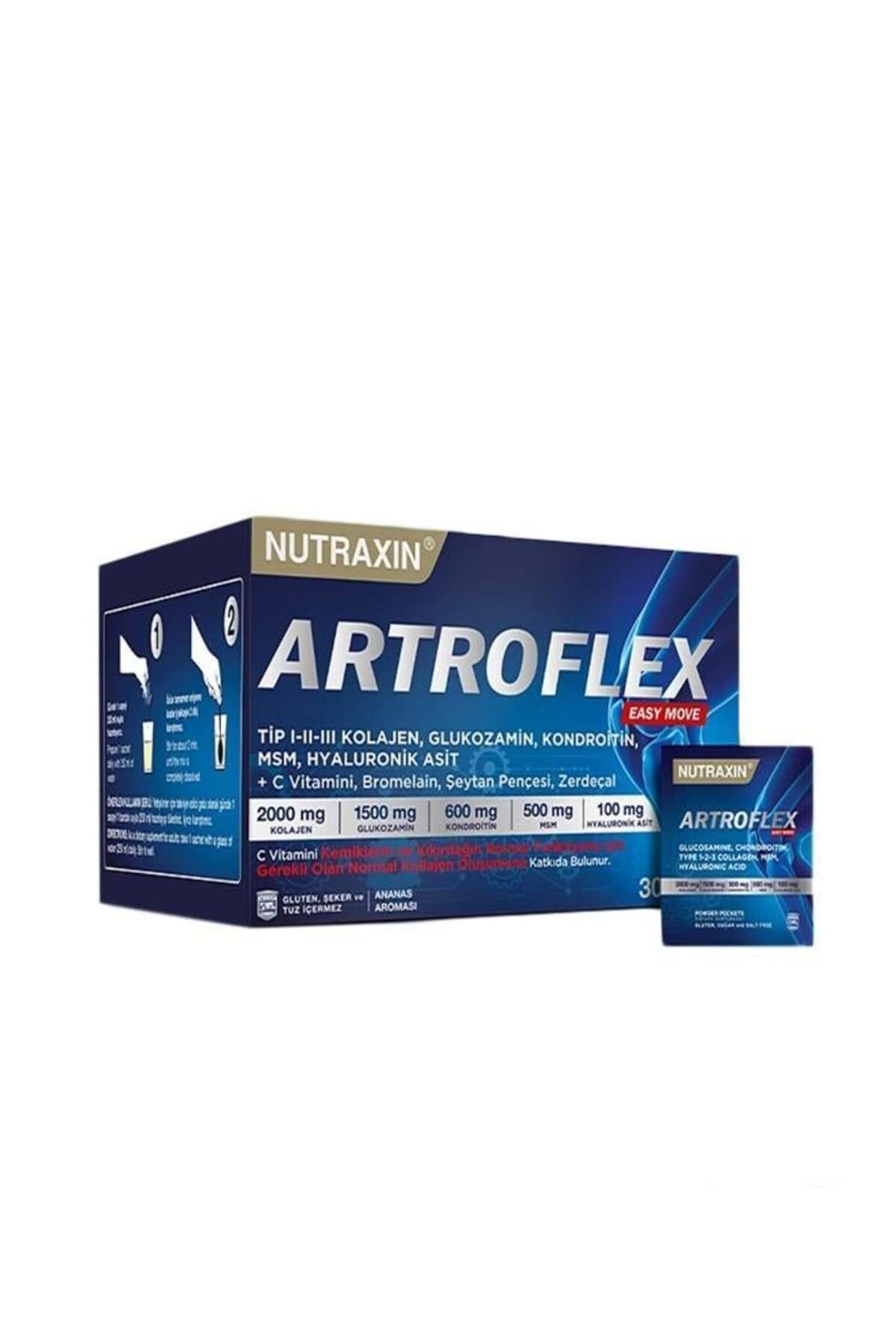 Nutraxin Artroflex Easy Move 30 Saşe - Ananas Aromalı