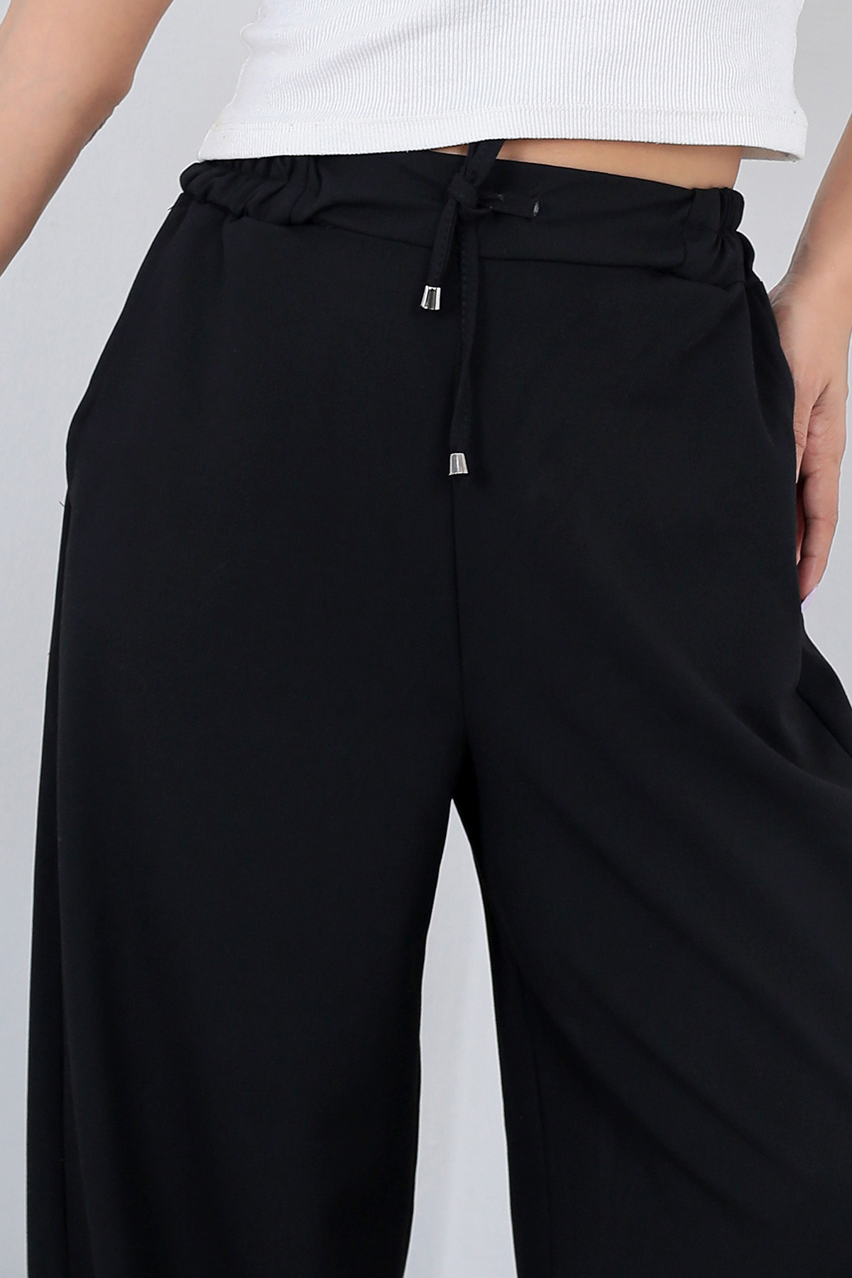 UPARS  pallazzo pantolon geniş paça - Görsel 3