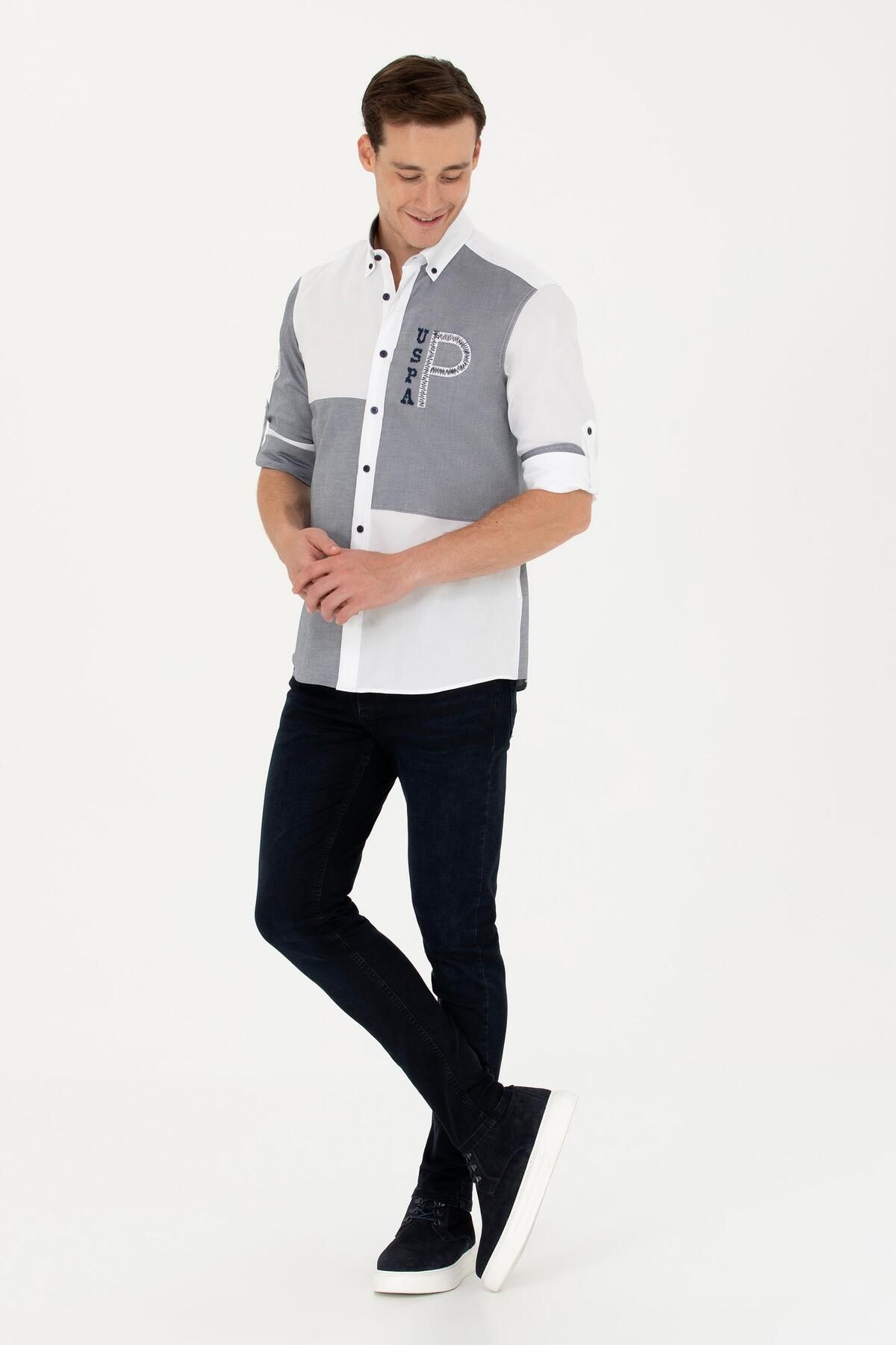 پیراهن آستین بلند مردانه 1680984 U.S. Polo Assn.