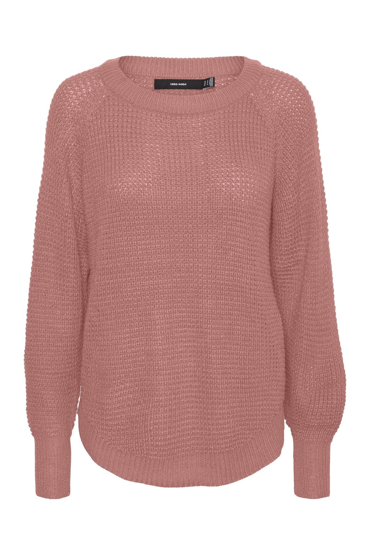 Vero Moda-Strickpullover VMRICIENEW LS BOATNECK BLOUSE REP EXC 2