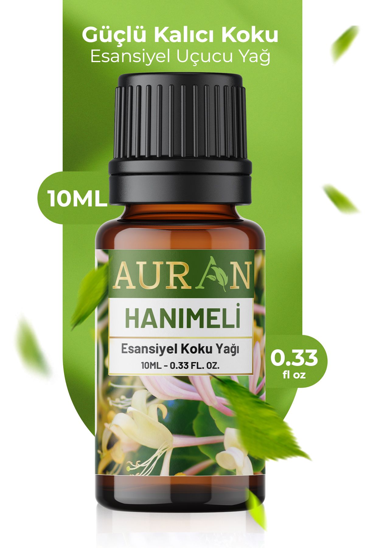 AURAN Hanımeli Esansiyel Uçucu Koku Yağı Difüzör Esansı Buhurdanlık Yağı Aromaterapi Yağı 10ml