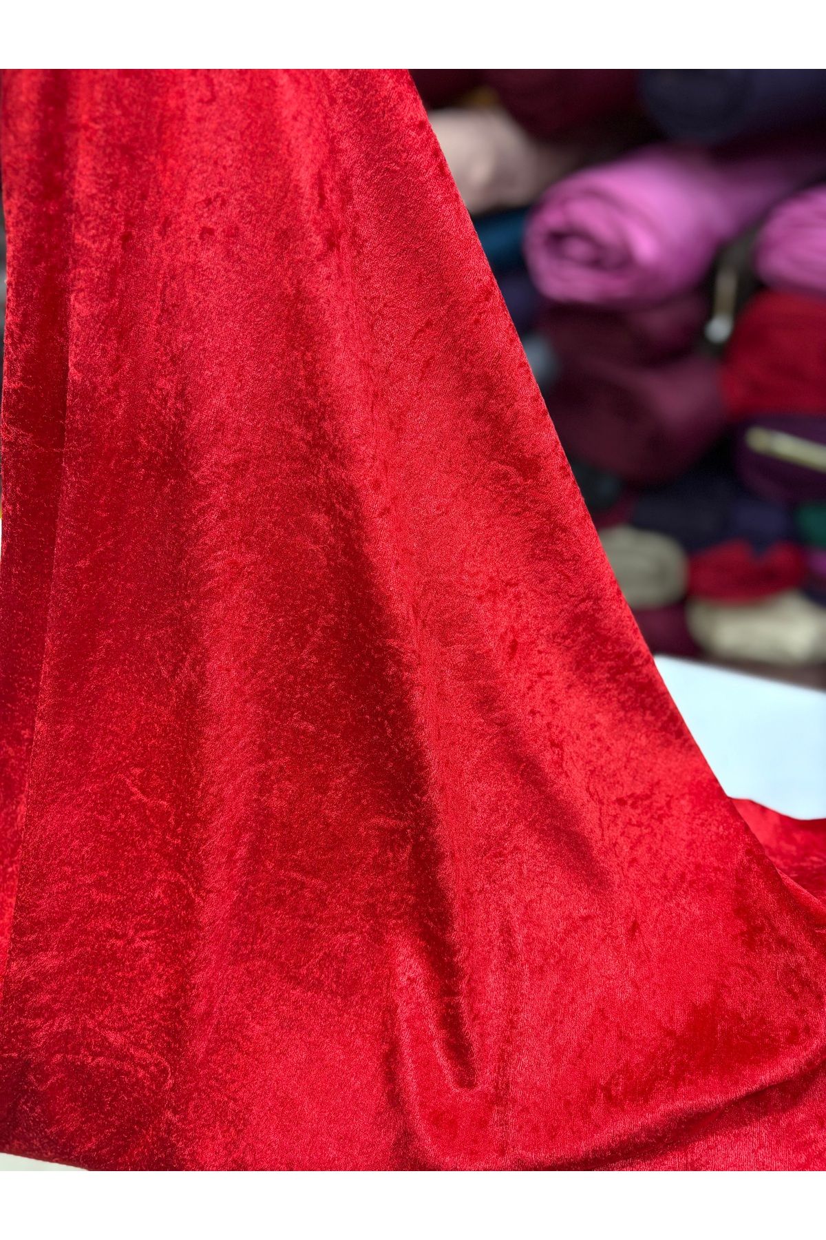 MEKİK MANİFATURA-Kitten Pad Thin Velvet Red 4