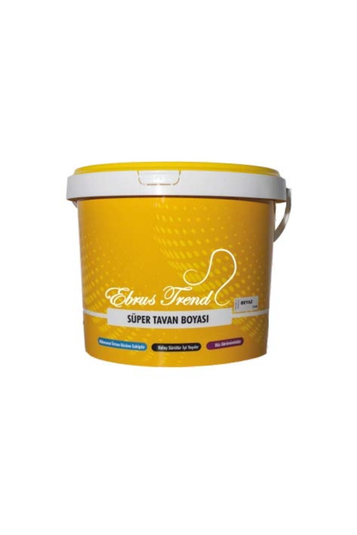 EBRUS TREND Süper Tavan Boyası Beyaz 3.5 Kg