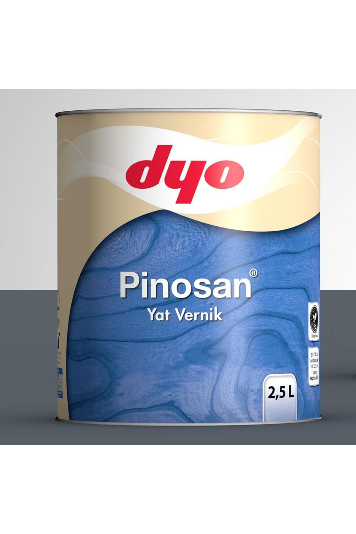 Dyo Pinosan Yat Verniği 2,5 Litre Şeffaf