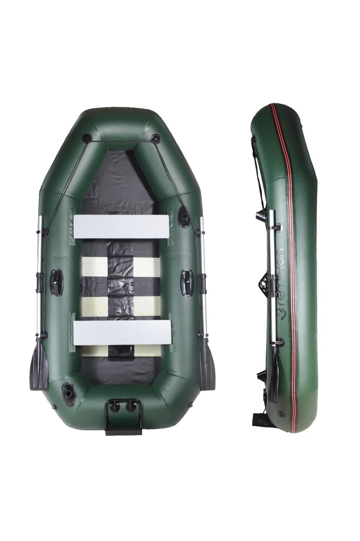 Remixon 240cm 0.70mm Izgara Taban Şişme Bot Army Green