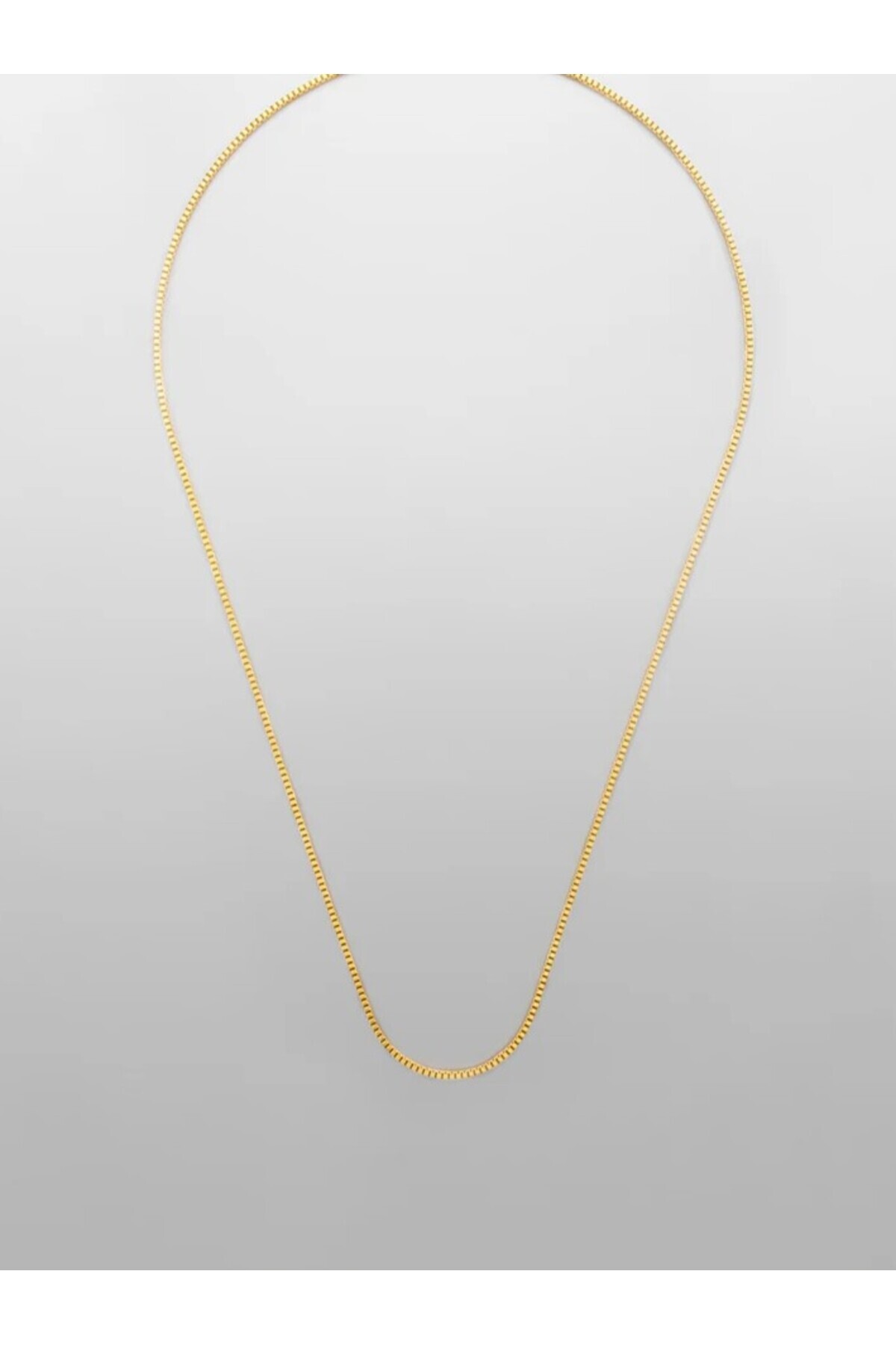 Ricco Jewellery 14 K Gold Kaplama 925 Ayar Gümüş Old Money Küp Zincir görsel 2