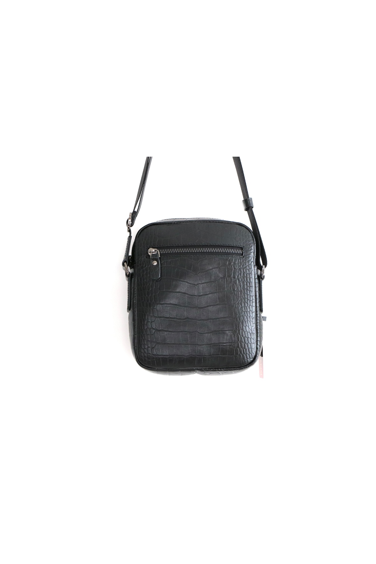 Canpellini  Hakiki Deri Erkek Omuzdan Askılı çanta 20x16x6 - Görsel 4