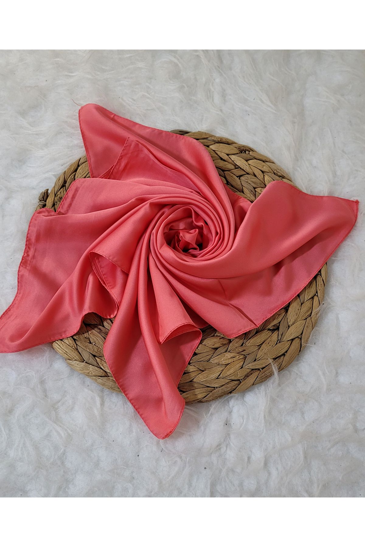 istanbul prensesleri-Solid Color Scarf Bandana 60 X 60 cm 2