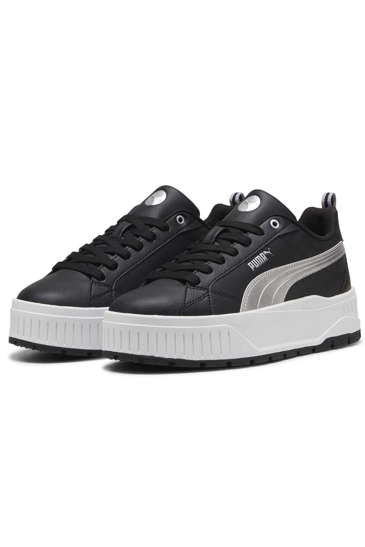 Puma 398892 Karmen Iı L Metallic Dream Sneaker Ayakkabı Unisex Spor Ayakkabı Siyah