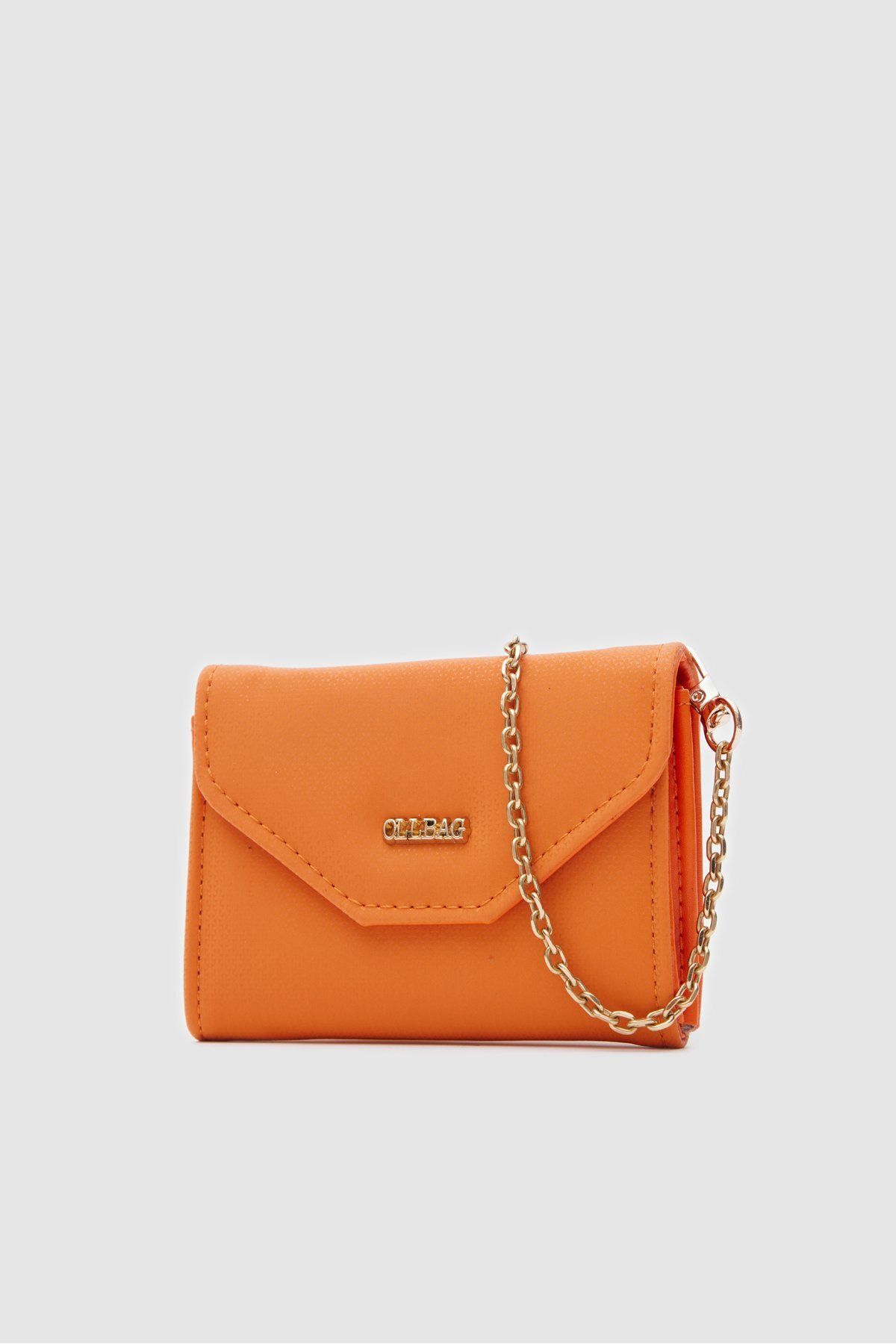 OLLBAG-Ol-1080 Model Orange Cross Wallet 2