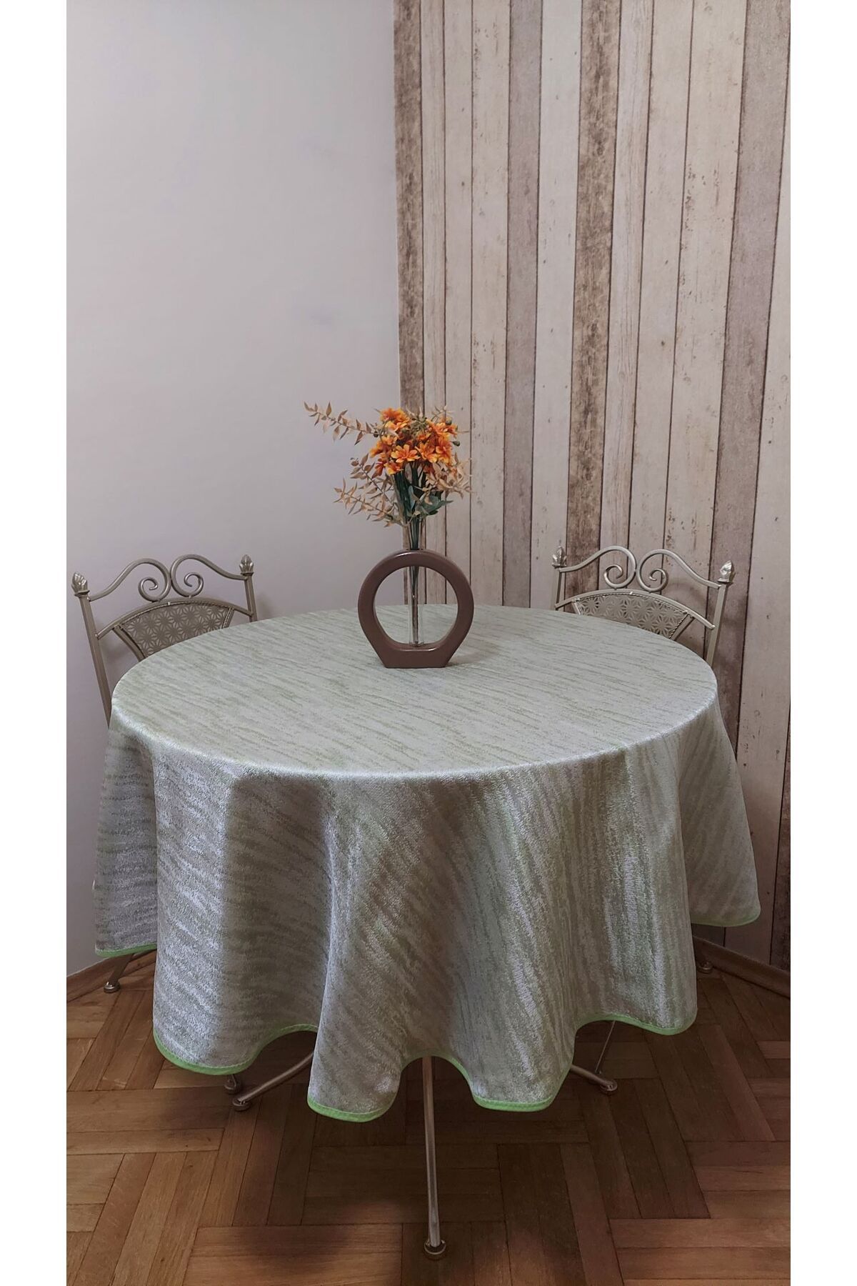 gonk-First Class, Function Fabric, No Leather, Round, Fiscos, Dining Table Cloth 5