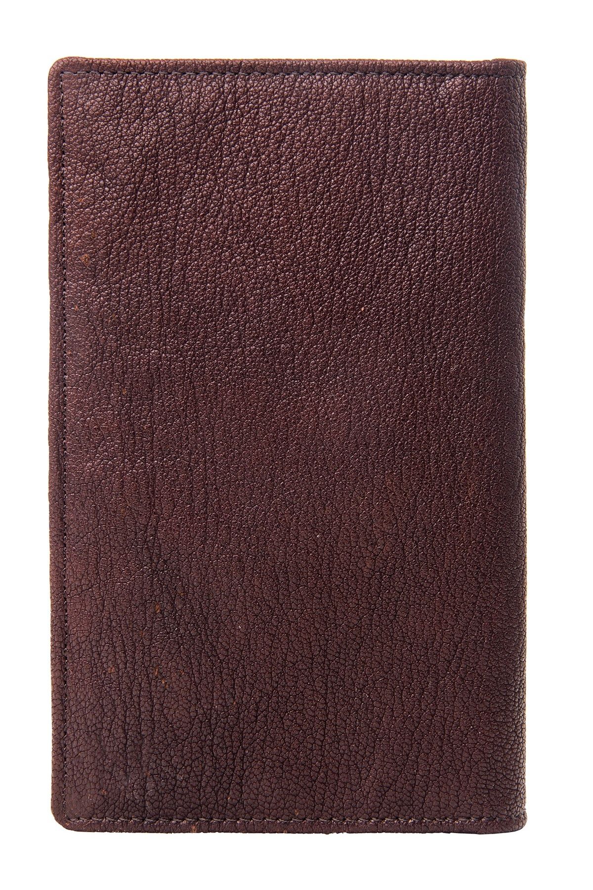 Hidesign-Passport Wallet for Unisex - Genuine Leather, Brown - Travel Organizer, Stylish Design 3