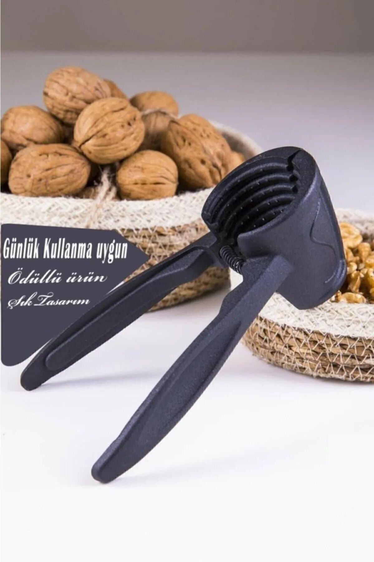 keyfisepet en keyifli sepet-Solid Casting Walnut Cracker, Hazelnut and Walnut Cracker 3