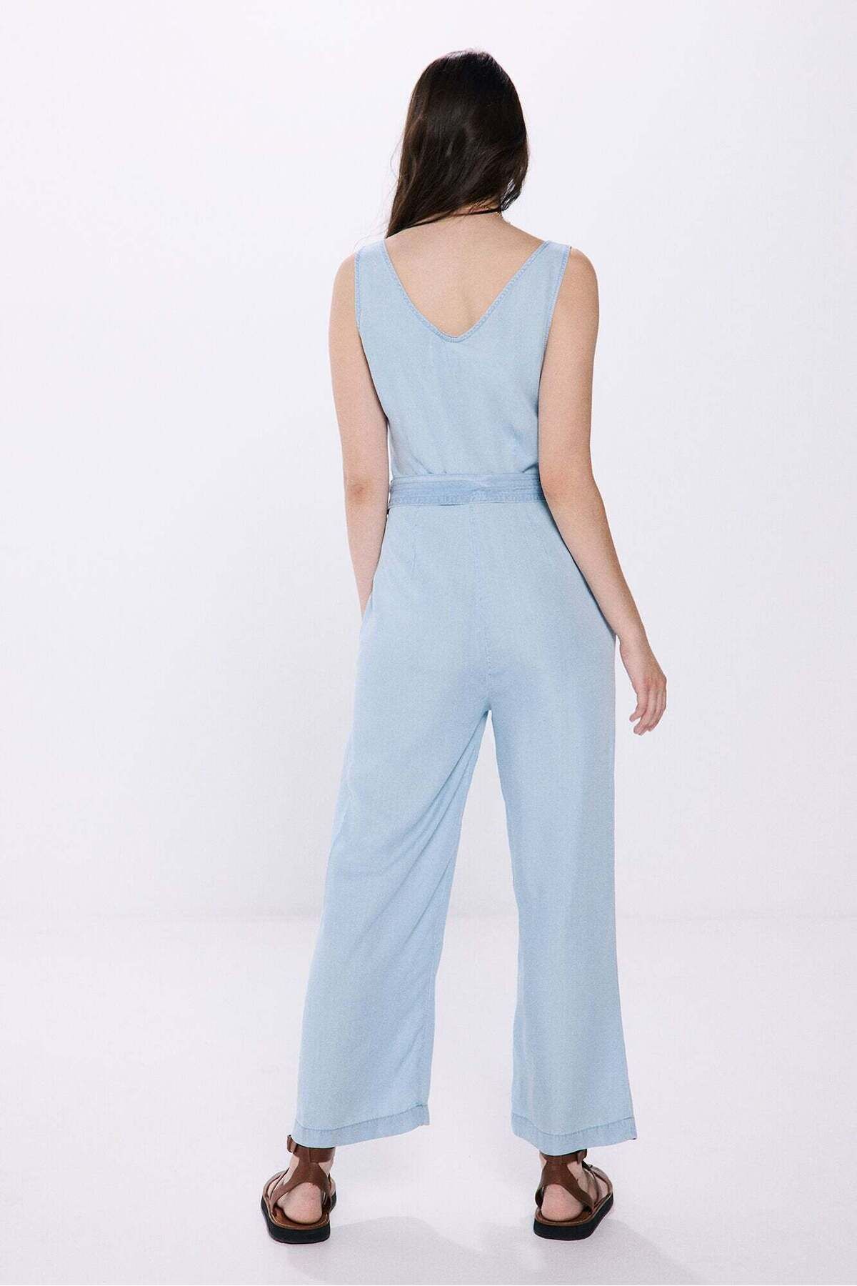 Springfield-Tencel strappy jumpsuit 3