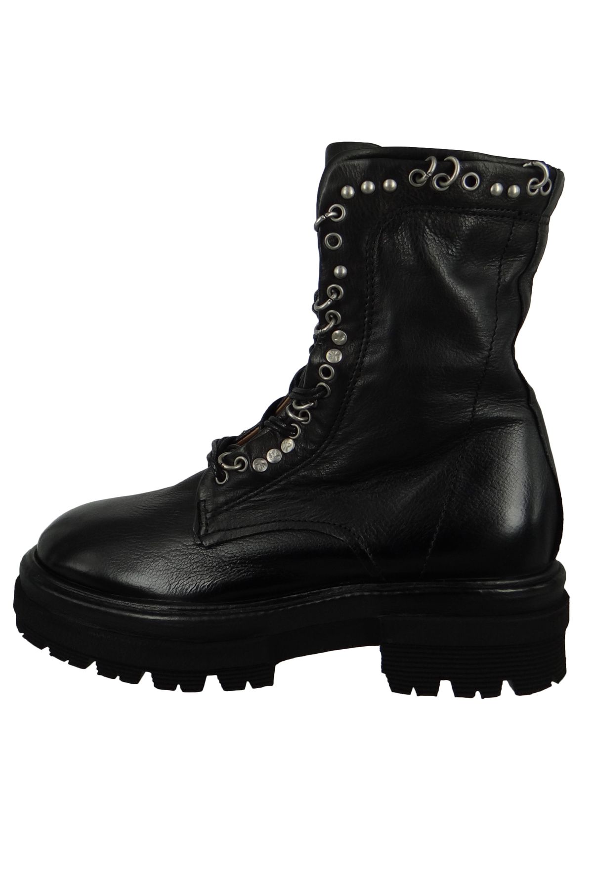 A.S.98-Stiefelette - Schwarz - Blockabsatz 3