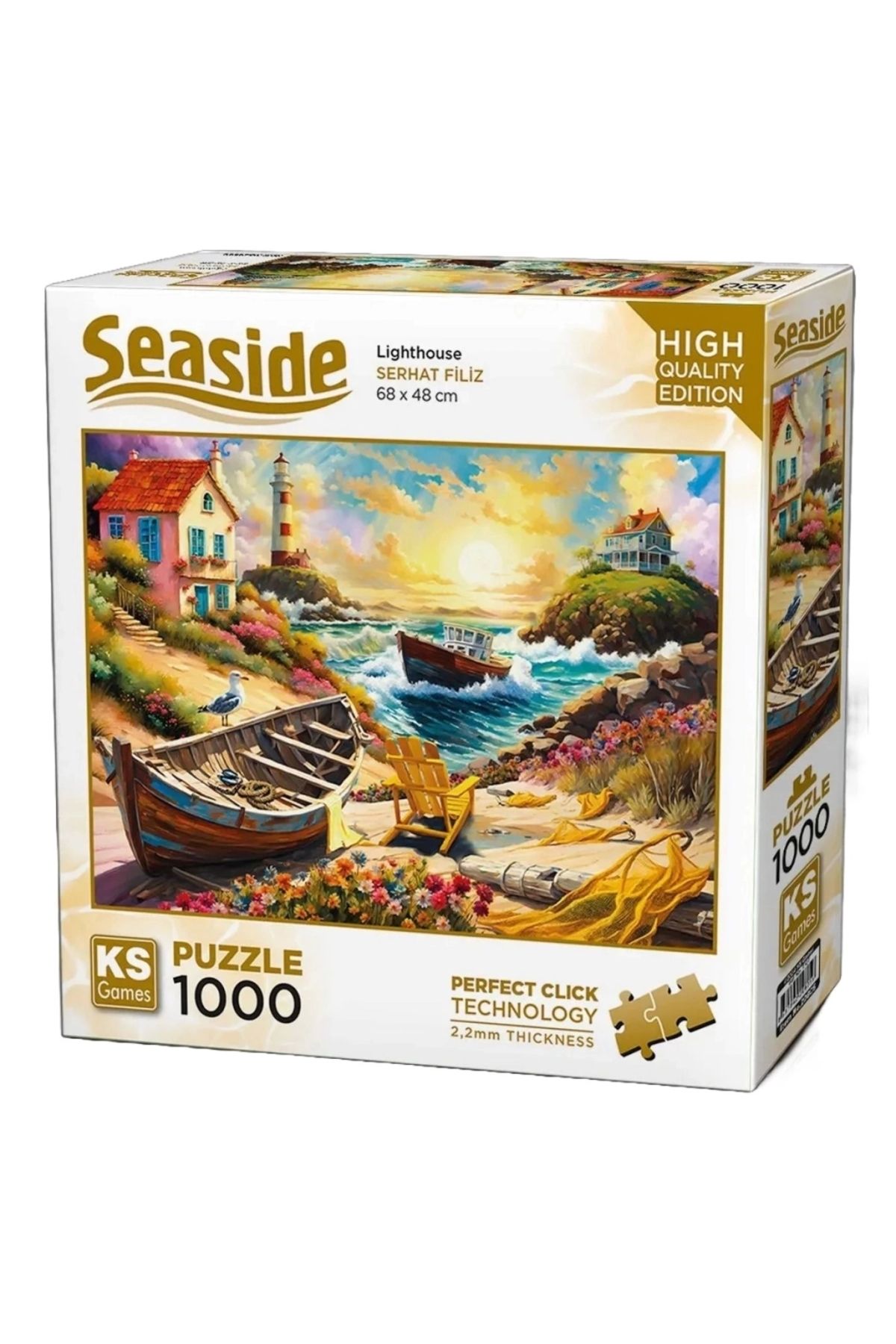 SYNOPE Çocuk KS Games Lighthouse Puzzle 1000 Parça 20805