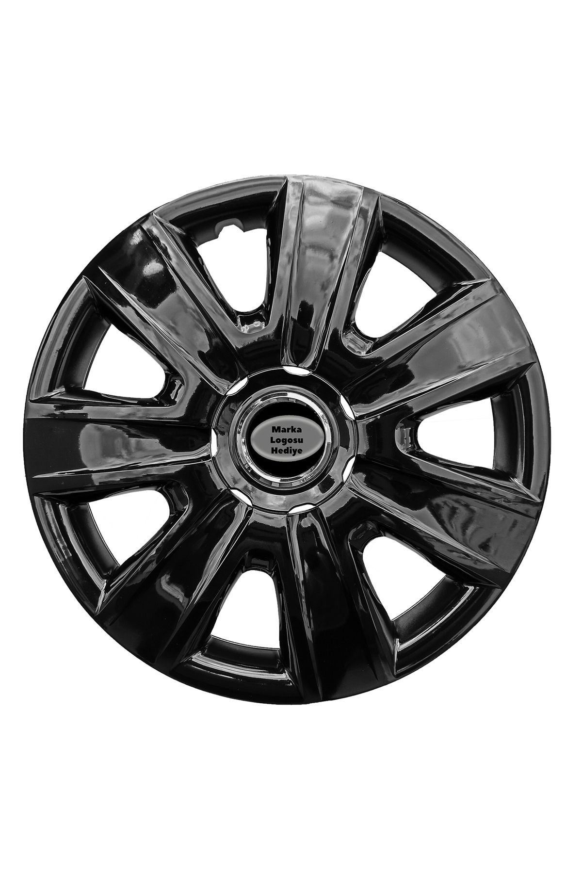 Whigor Mitsubishi Lancer 14 İnç Jant Kapağı Amblemli Piano Black (1 ADET) 205 WG