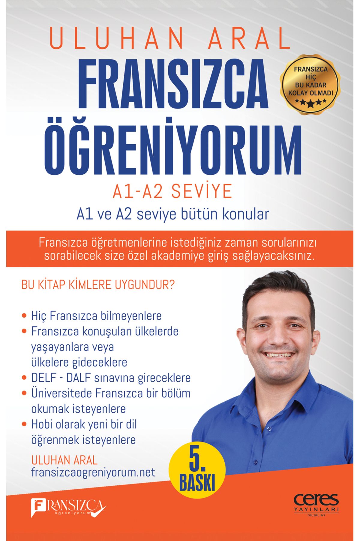 Ceres Yayınları Fransızca Öğreniyorum Uluhan Aral 9786258424478