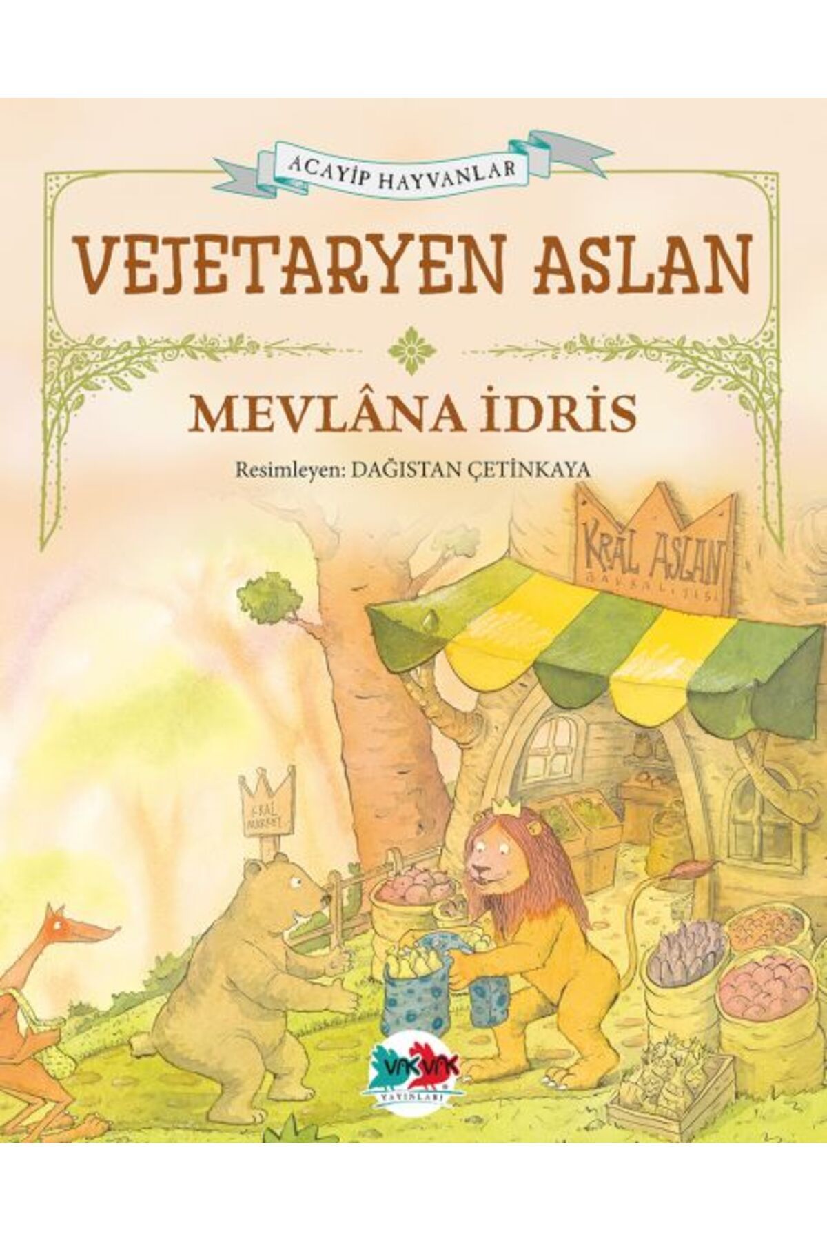 Vak Vak Yayınları Vejetaryen Aslan