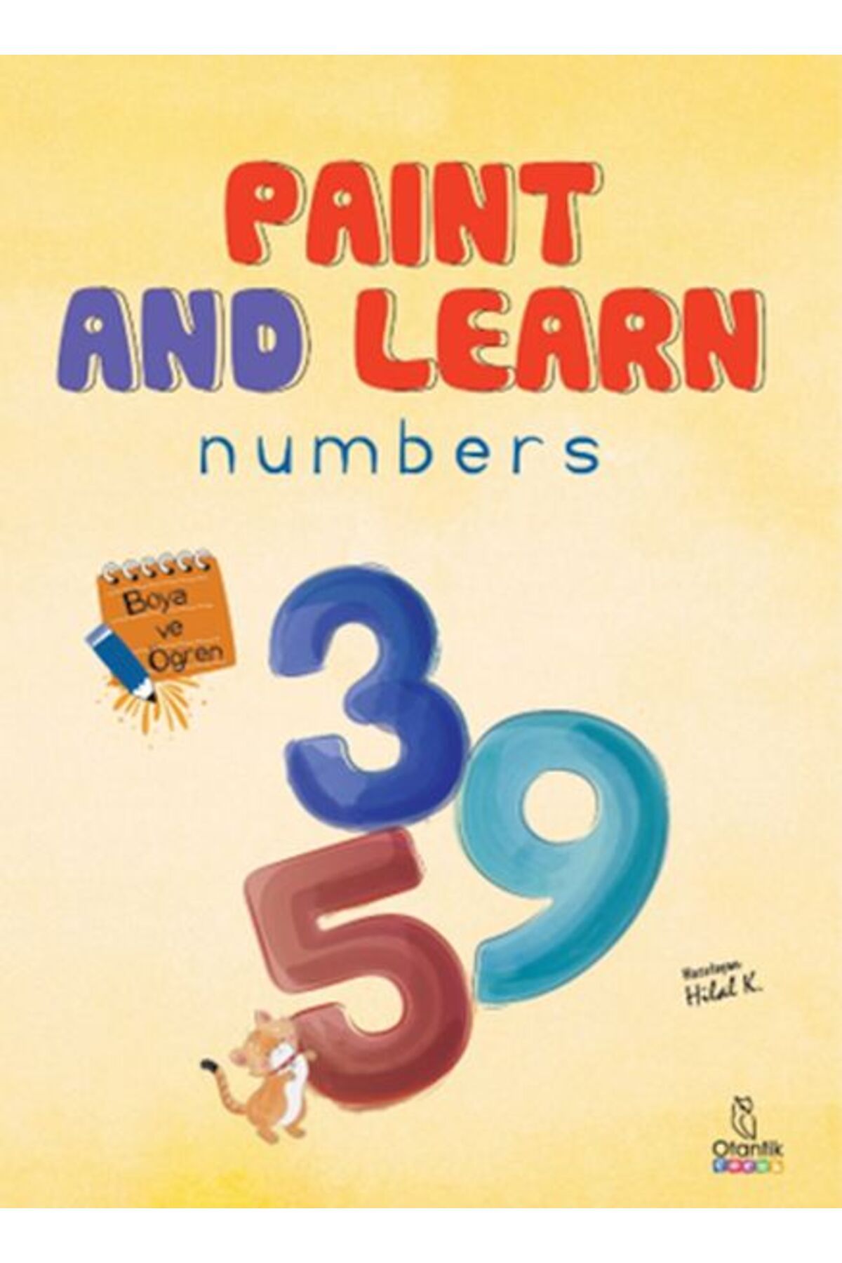 Otantik Kitap Paint and Learn Numbers