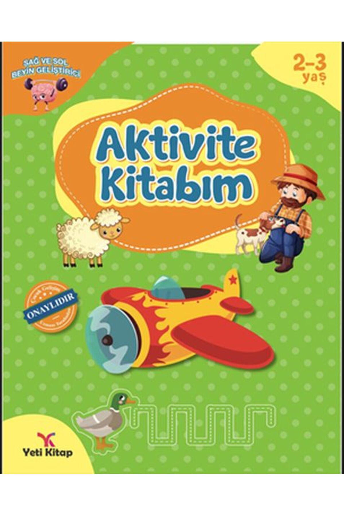 yeti kitap 2-3 Yaş Aktivite Kitabı