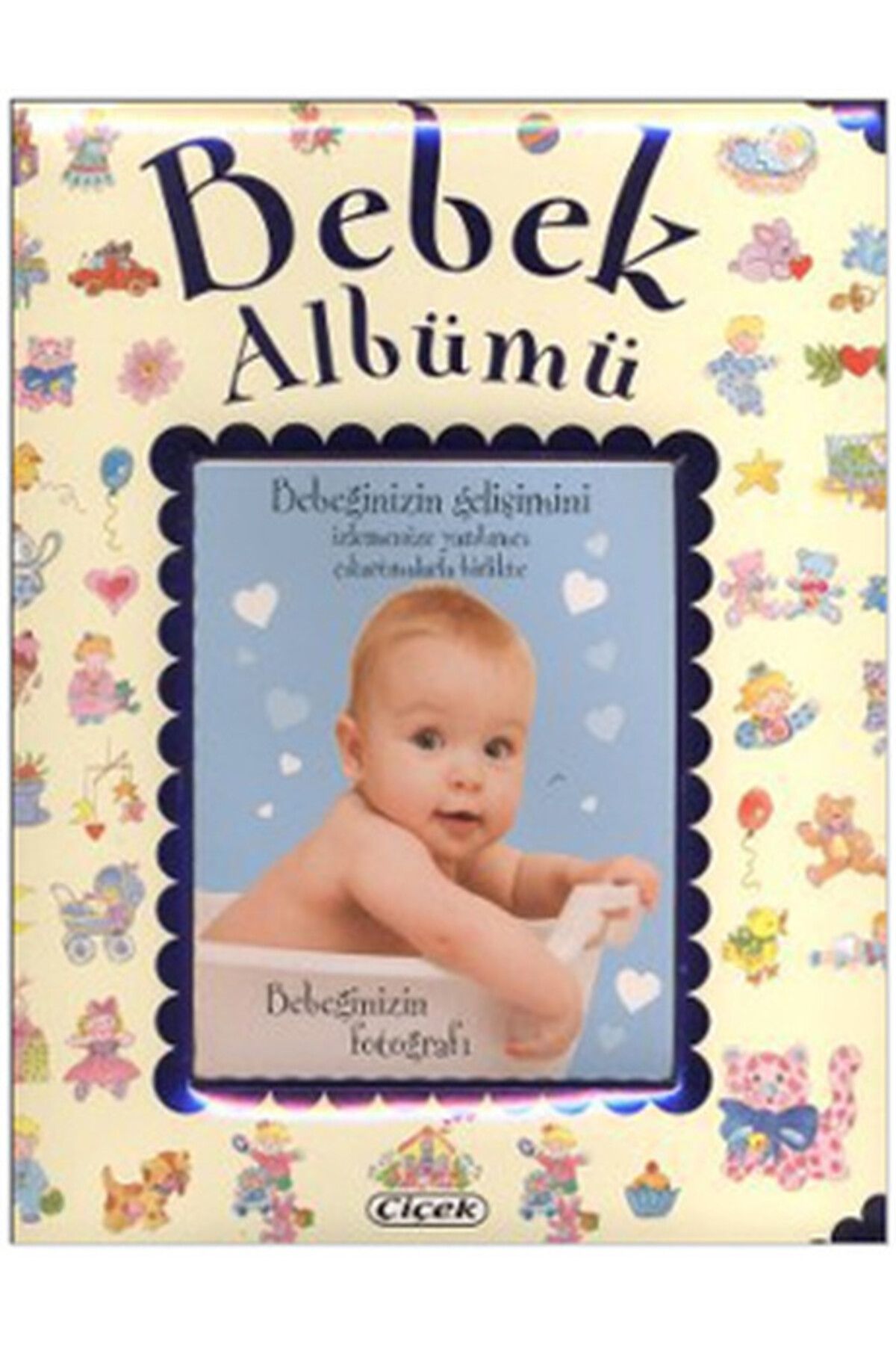 Çiçek Yayıncılık Bebek Albümü-Mavi