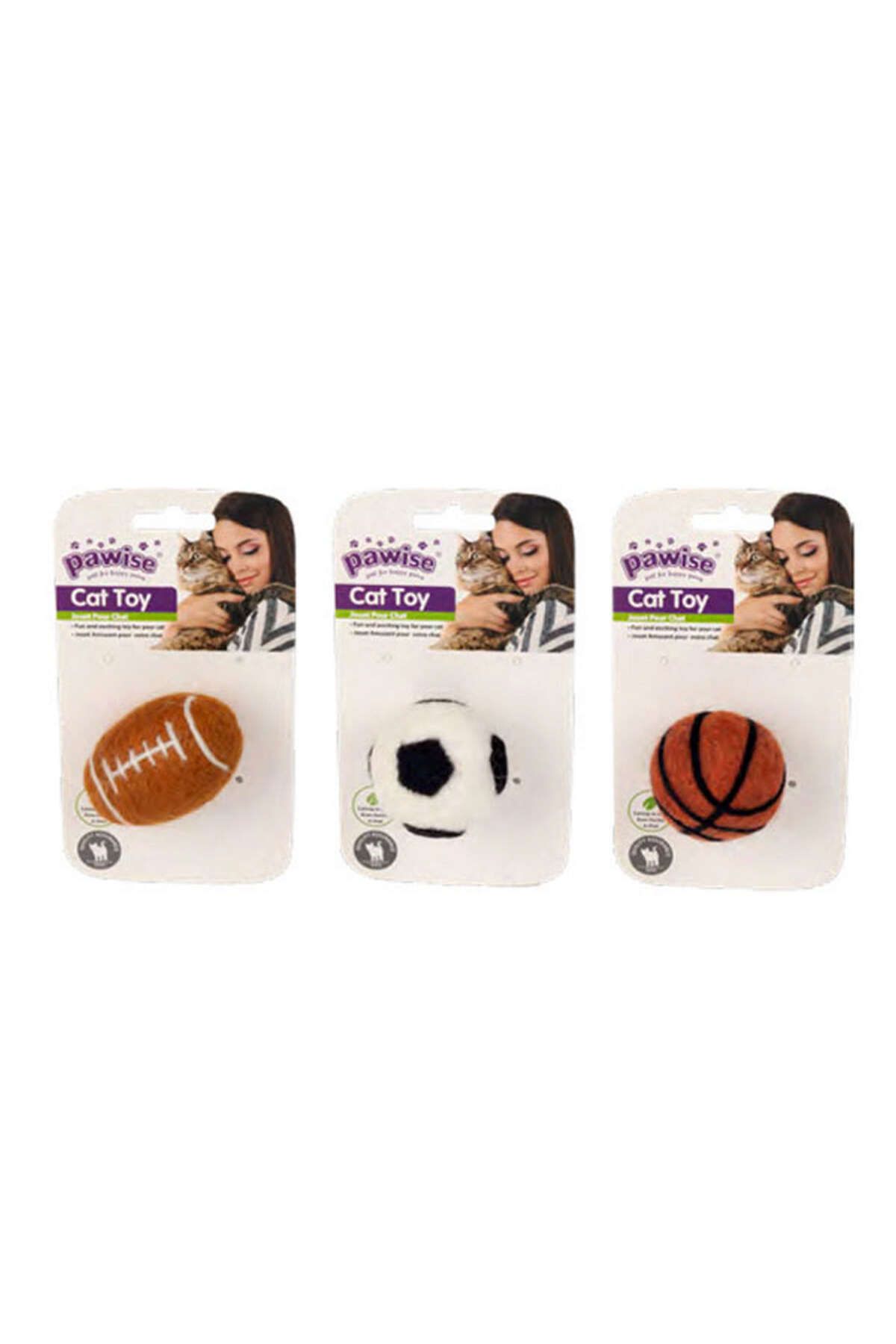 Pawise Meow Meow Life Zilli Peluş Top Oyuncak YKTSN