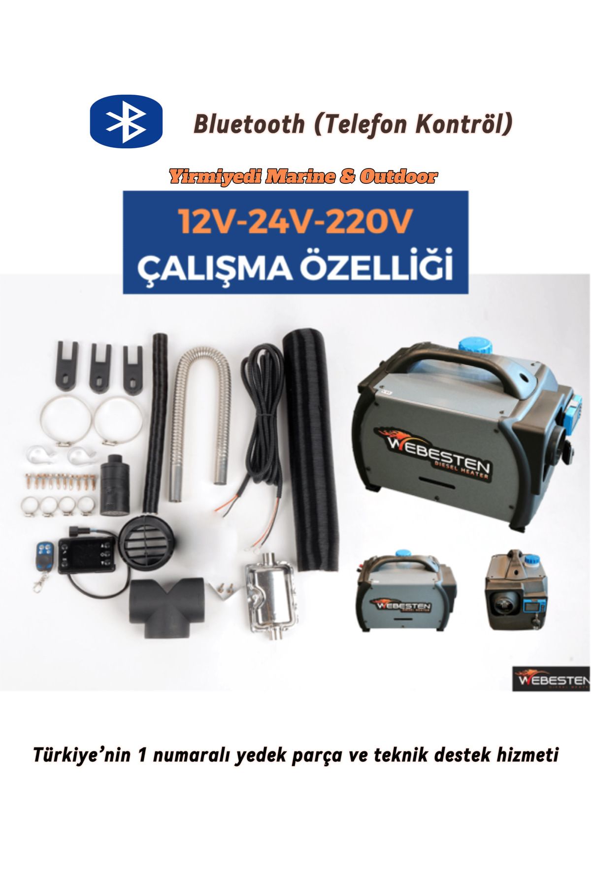 WEBESTEN Pro+ Dizel Isıtıcı