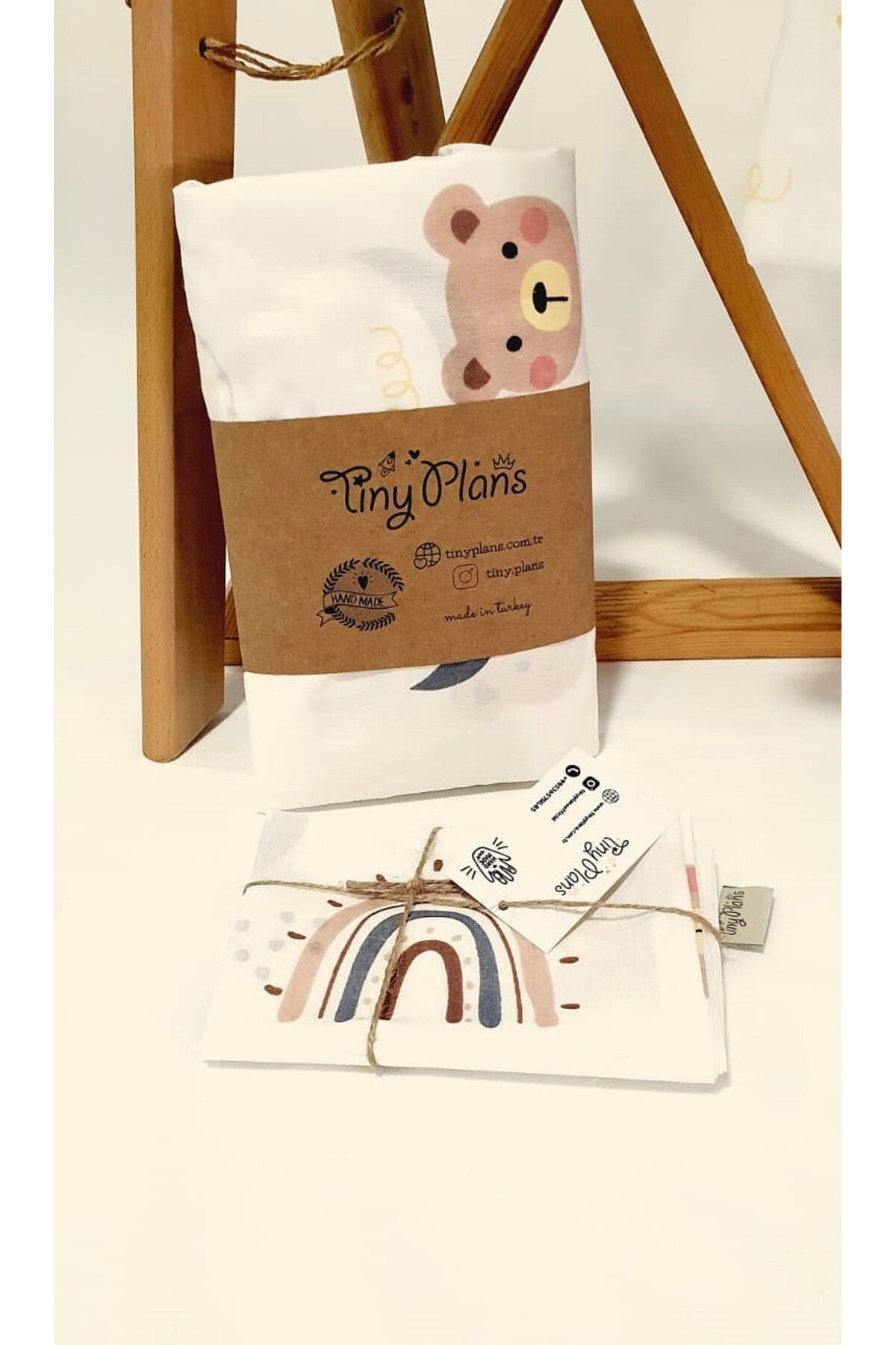 tiny plans-Single Elastic Sheet-Pillowcase Set 6