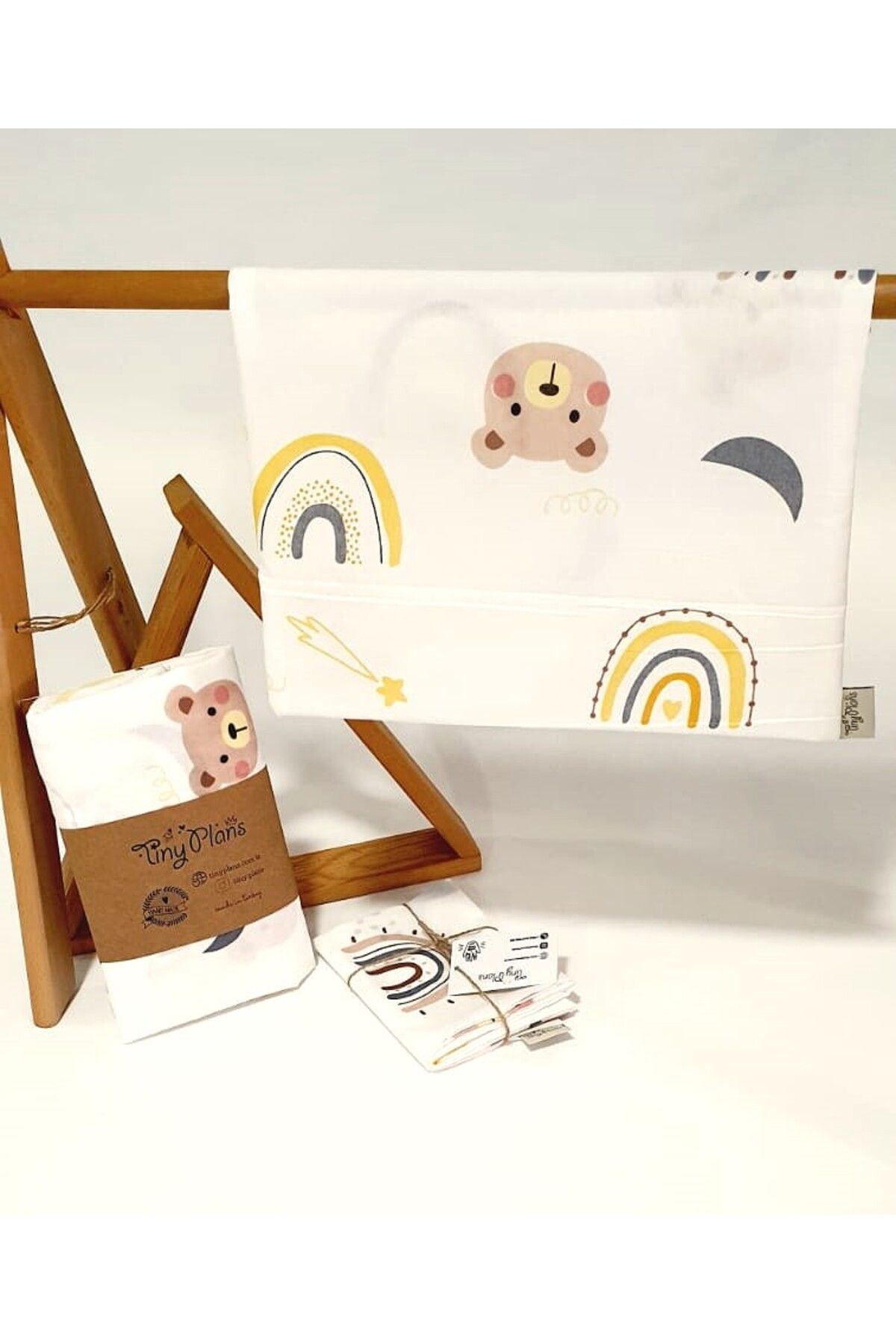 tiny plans-Single Elastic Sheet-Pillowcase Set 3