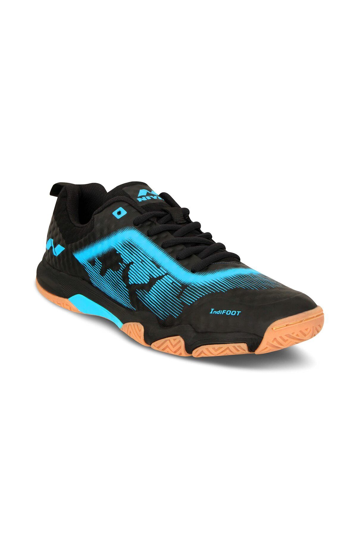 Nivia-Powerstrike 2.0 Badminton Shoes | Black | 5 Uk/6 Us/39 Eu | Non-marking Round Sole 1