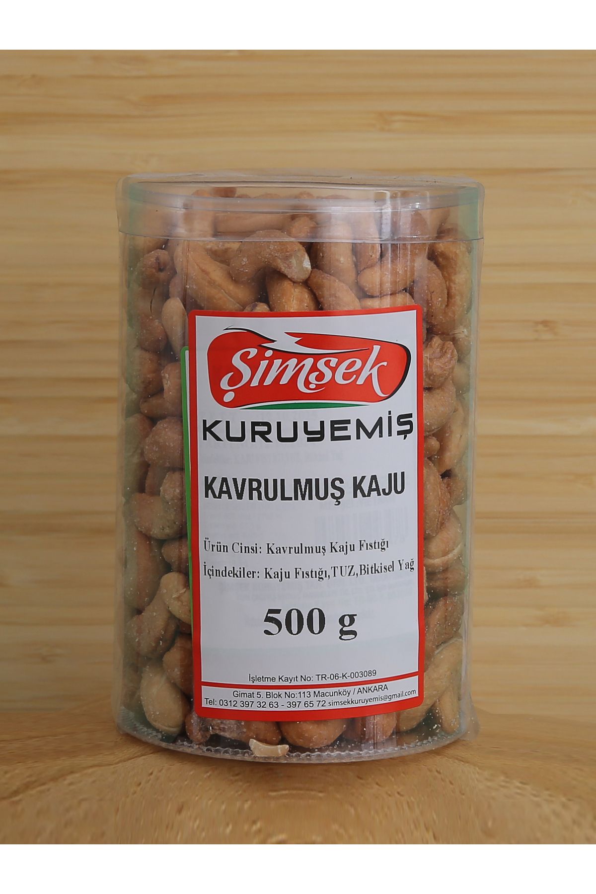 ŞİMŞEK KAVRULMUŞ KAJU