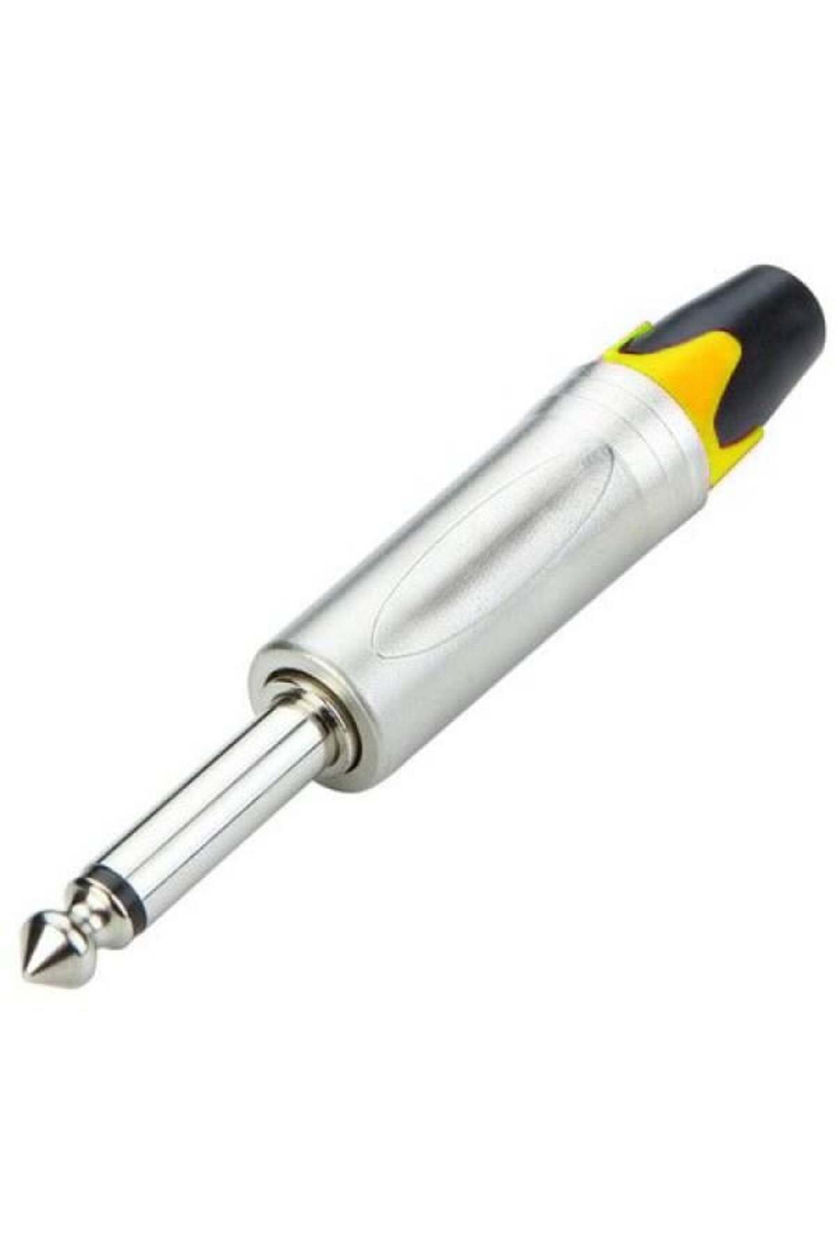 6.3 mm Mono Çivi Gitar Jak - 1 ADET - 2