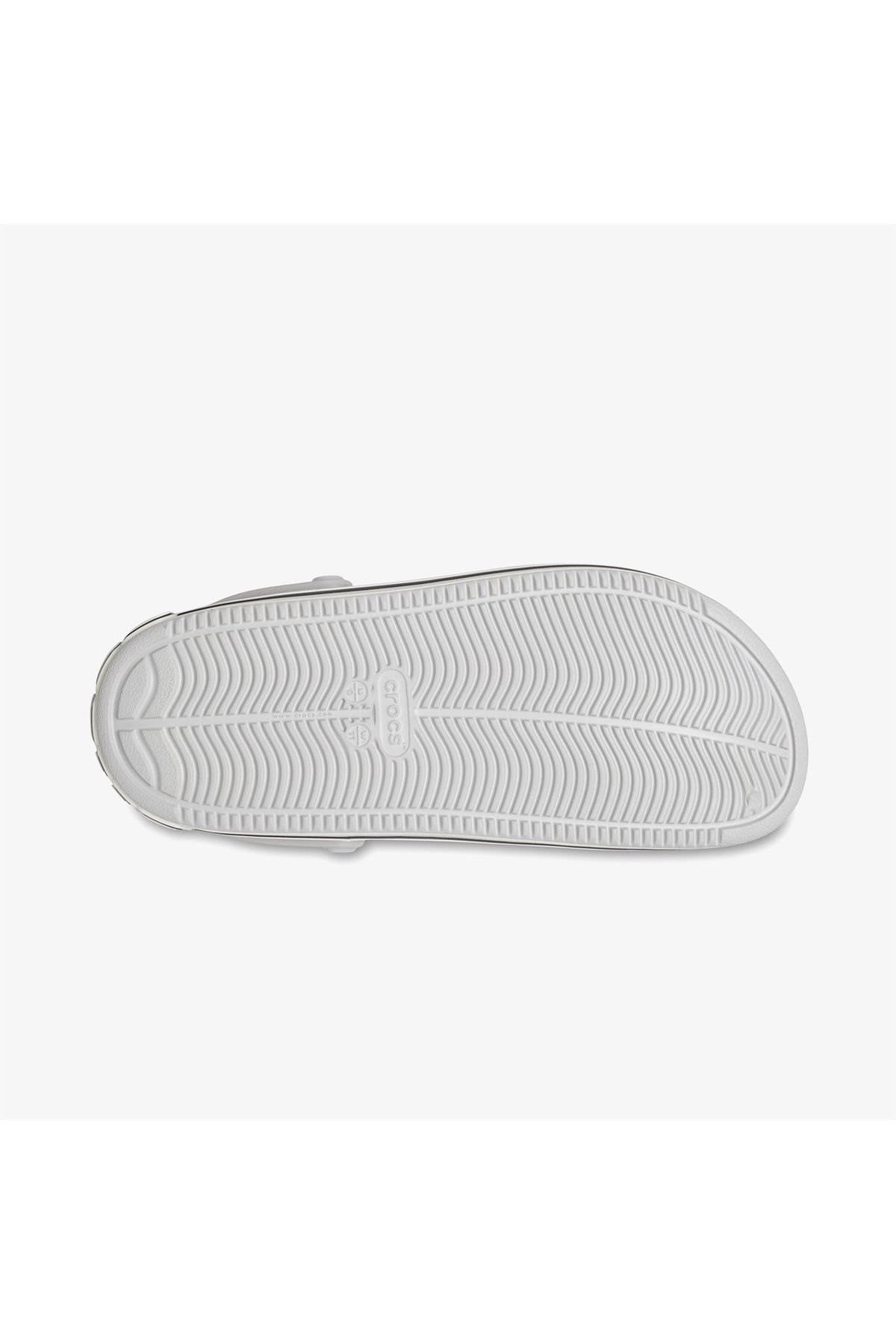 Crocs-Offcourt Logo Clog Unisex Gray Slippers 6