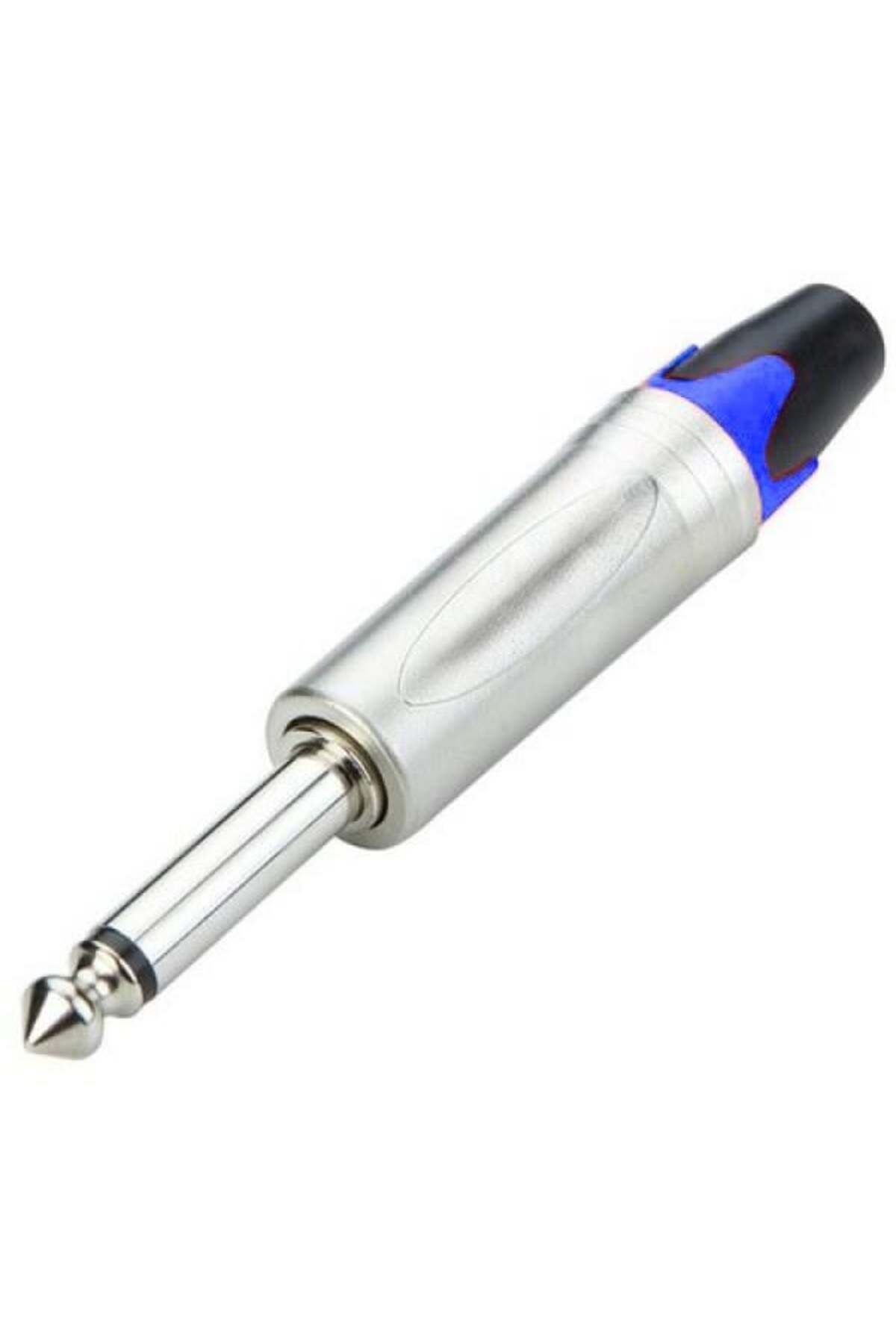 6.3 mm Mono Çivi Gitar Jak - 1 ADET - 3