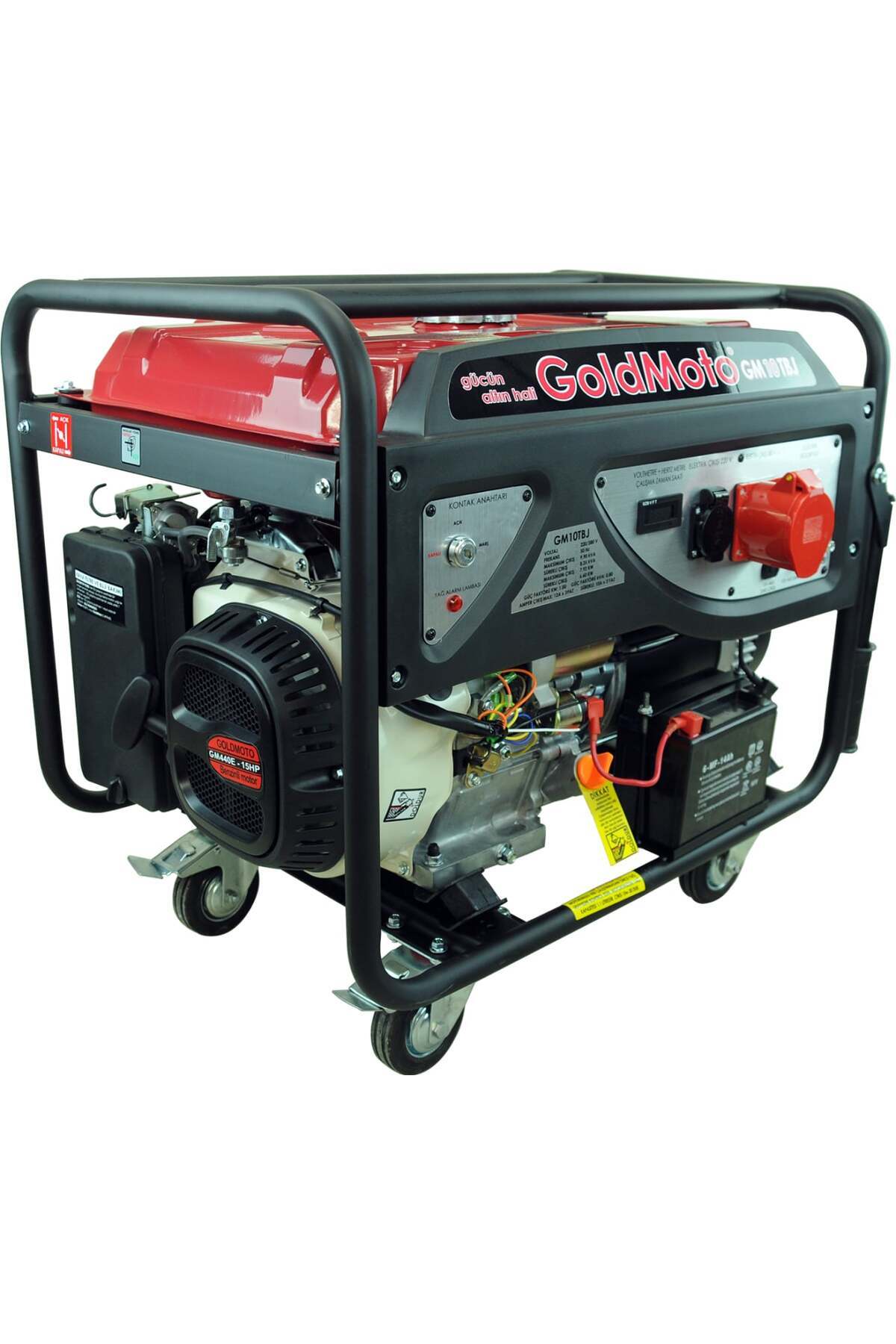 gold moto GoldMoto GM10TBJ Marşlı Trifaze 10 Kva Benzinli