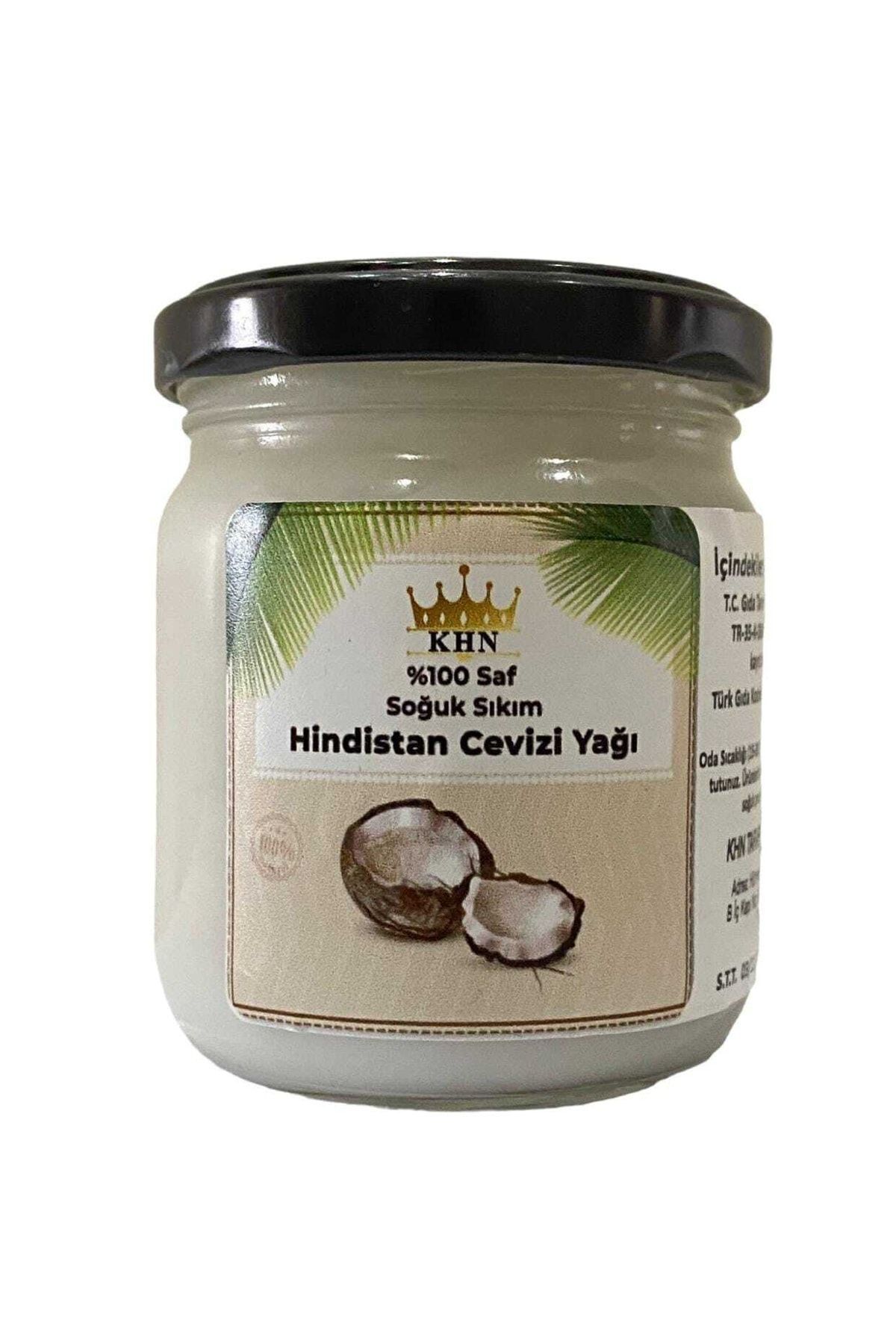 K H N Hindistan Cevizi Yağı 210 ml (soğuk Sıkım %100 Saf)