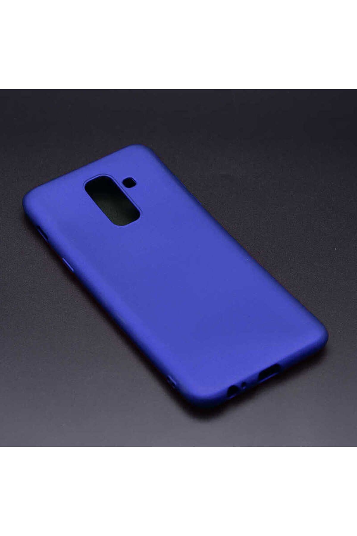 ELSAH Samsung Galaxy J8 Uyumlu Kılıf Esnek ve Darbe Emici Renkli Koruyucu Kapak