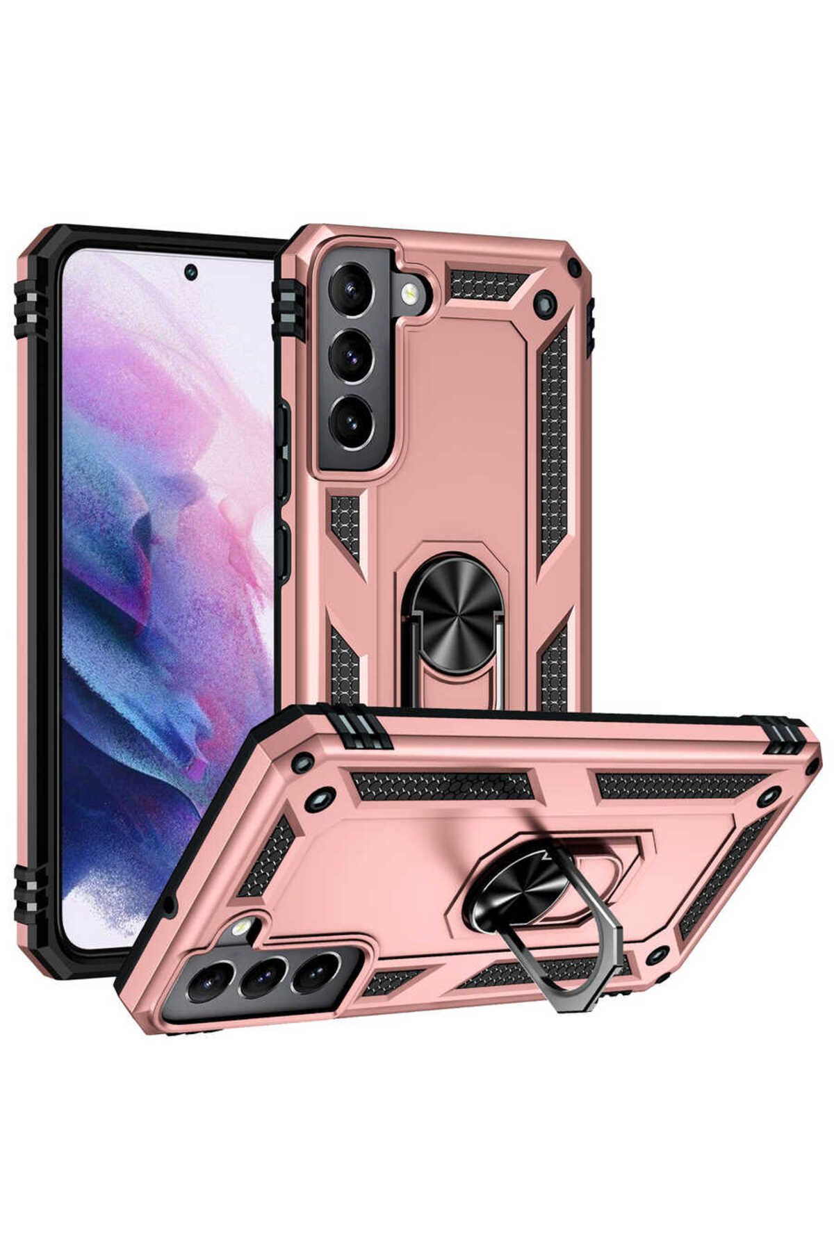 gaappy Mega R Serisi Samsung Galaxy S22 Plus Rose Gold Kapak